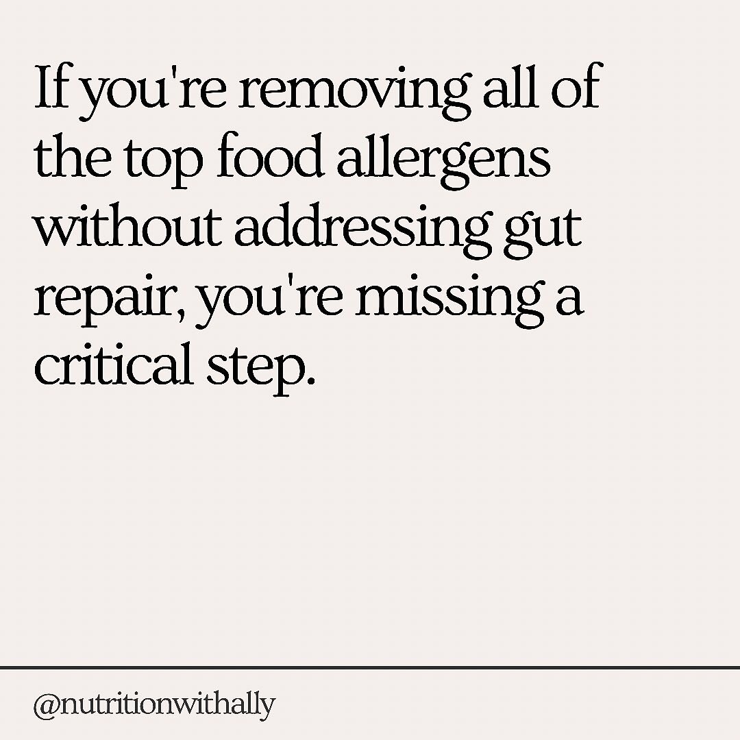 Have you ever done an elimination diet or a food sensitivity test, removed a ton of foods, only for all your symptoms to come back as soon as you tried to reintroduce them?
⠀⠀⠀⠀⠀⠀⠀⠀⠀
Do you have a long list of foods you can&rsquo;t tolerate so you ju