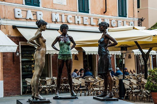 Ilaria, Ilaria gets dressed, and Female Warrior. Statue by #paddycampbell. #statue #art #barmichelangelo #pietrasanta #tuscany #italy #photography #nikon #d3