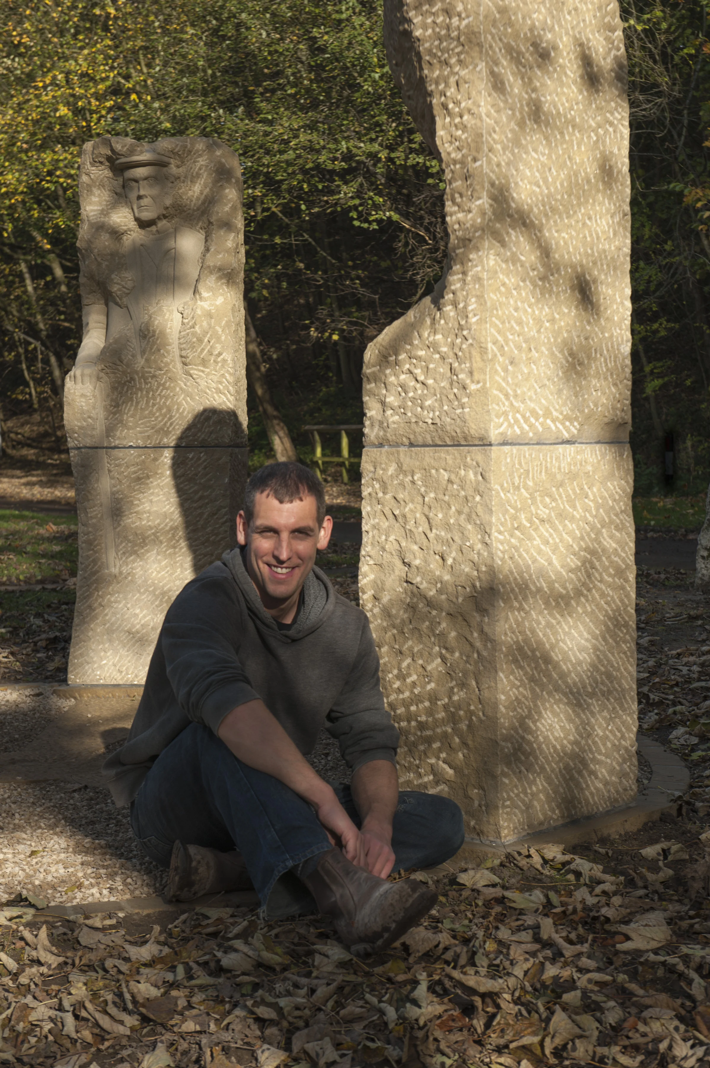 Joseph with Pillars Past- photo by Paul Harris