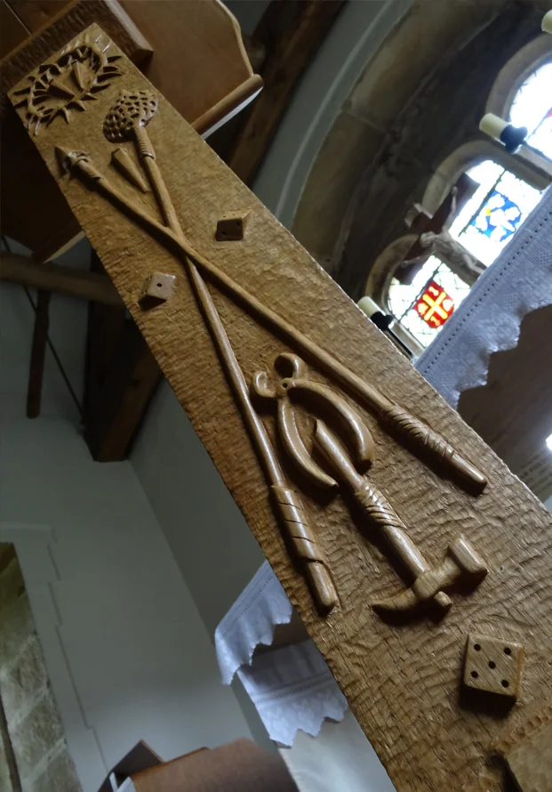 Memorial Lectern Bewerly Chapel in Oak and Ash