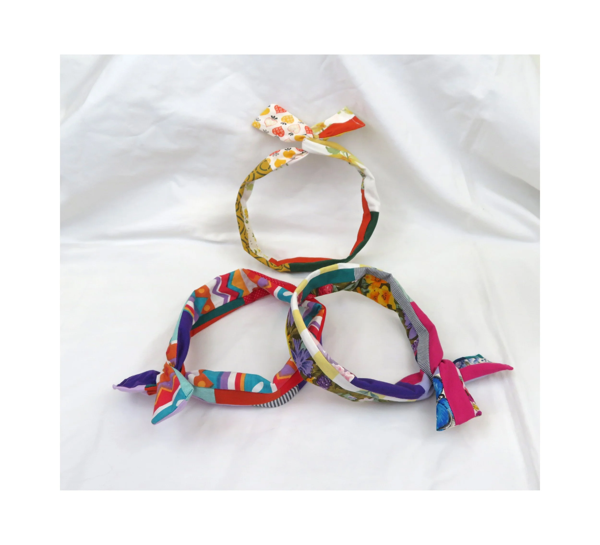 Wire Wrap Patchwork Headbands