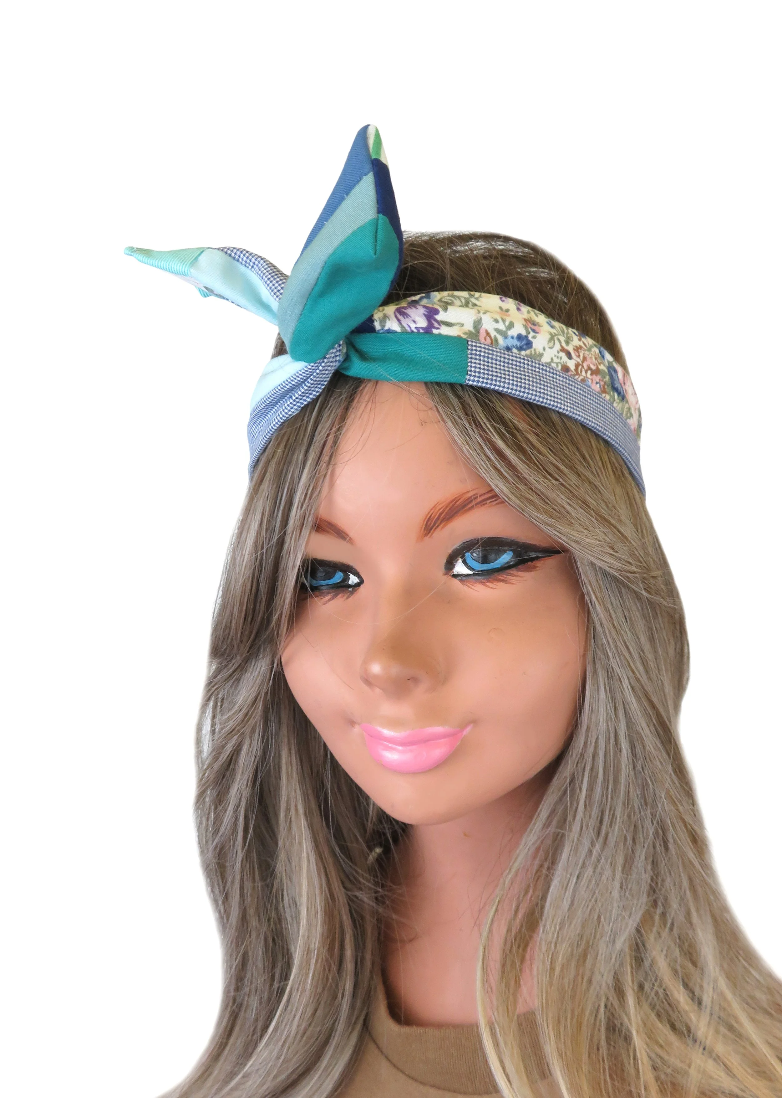 Wire Wrap Patchwork Headbands