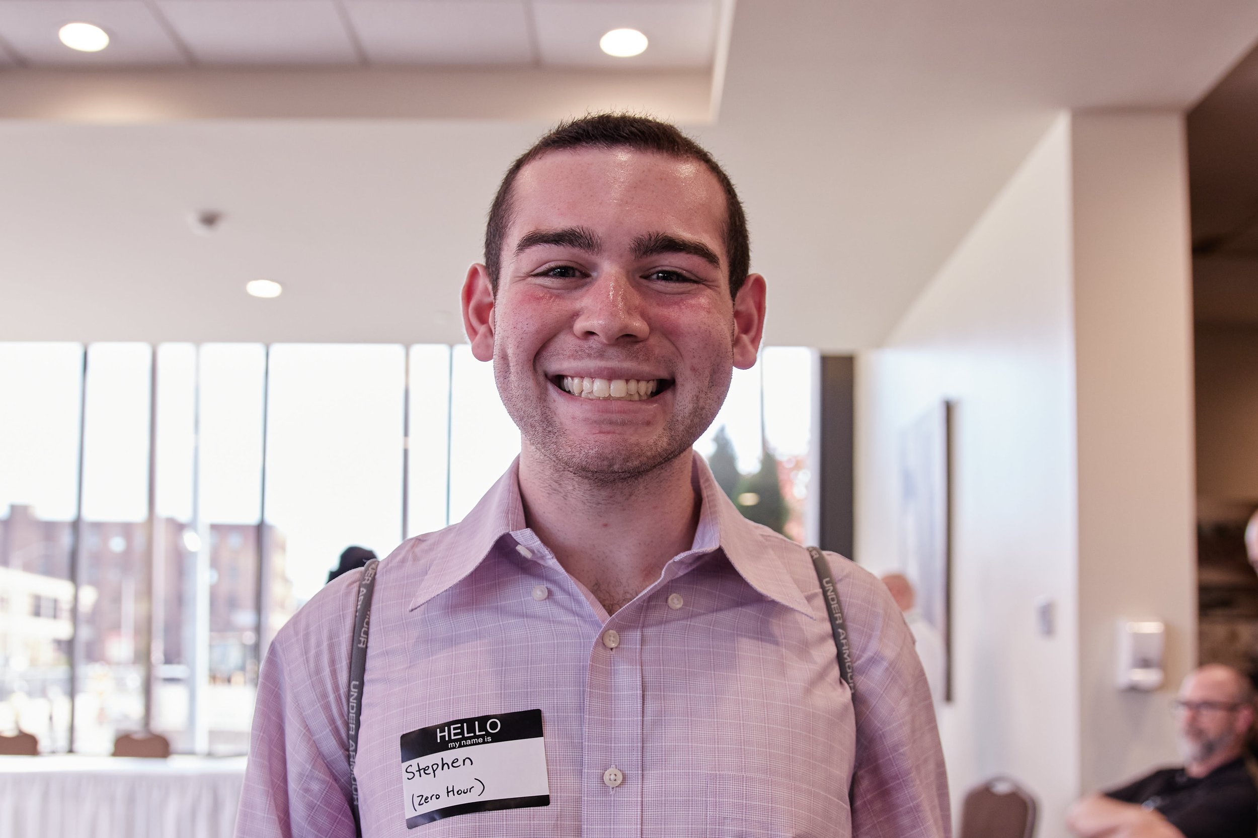    “I came to the summit today to learn just how extensive the clean energy field is… I really take an interest in environmental planning.”     - Steven, Senior at Binghamton University  