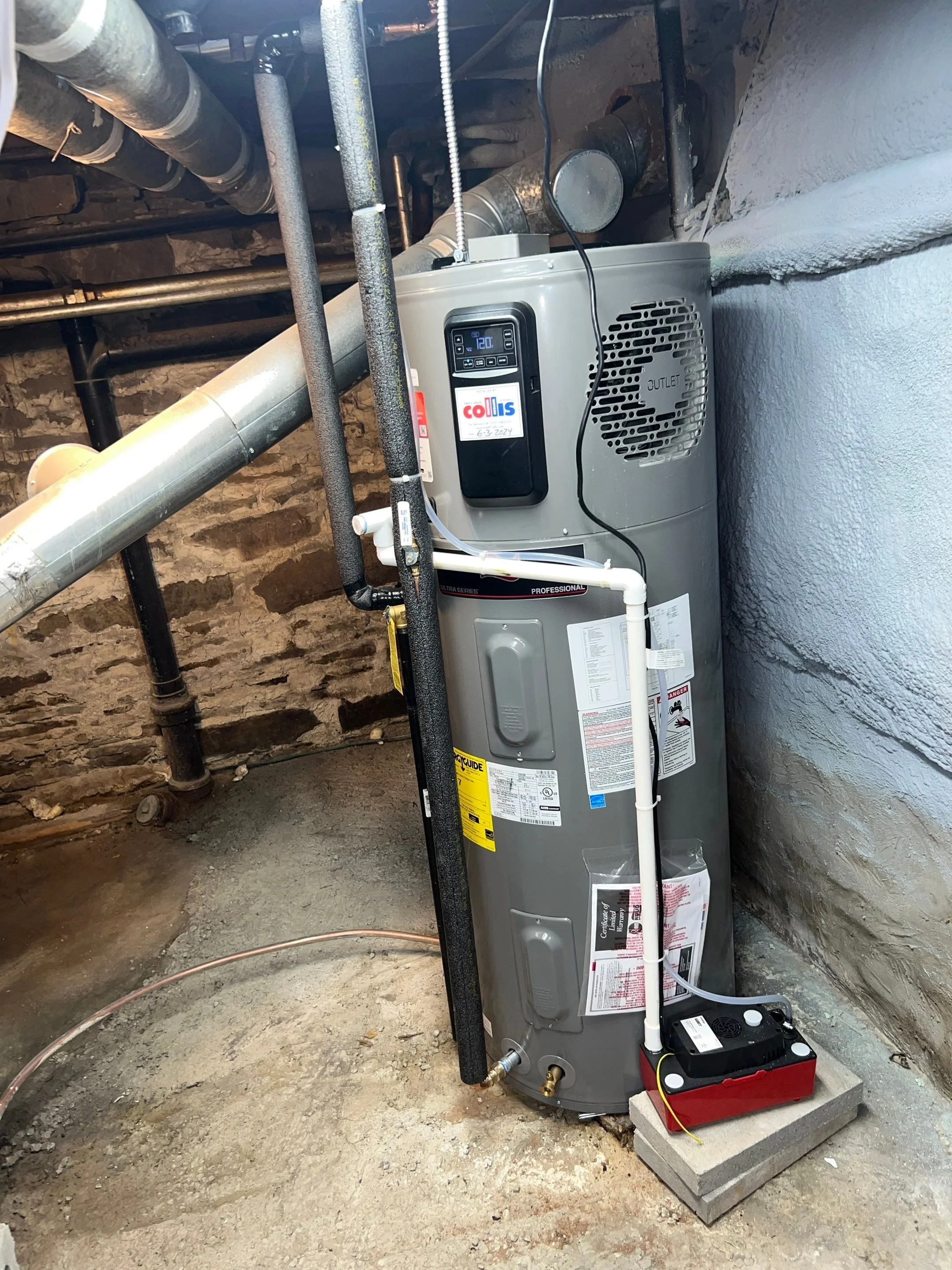 Energy grants help Chenango County resident upgrade broken water heater
