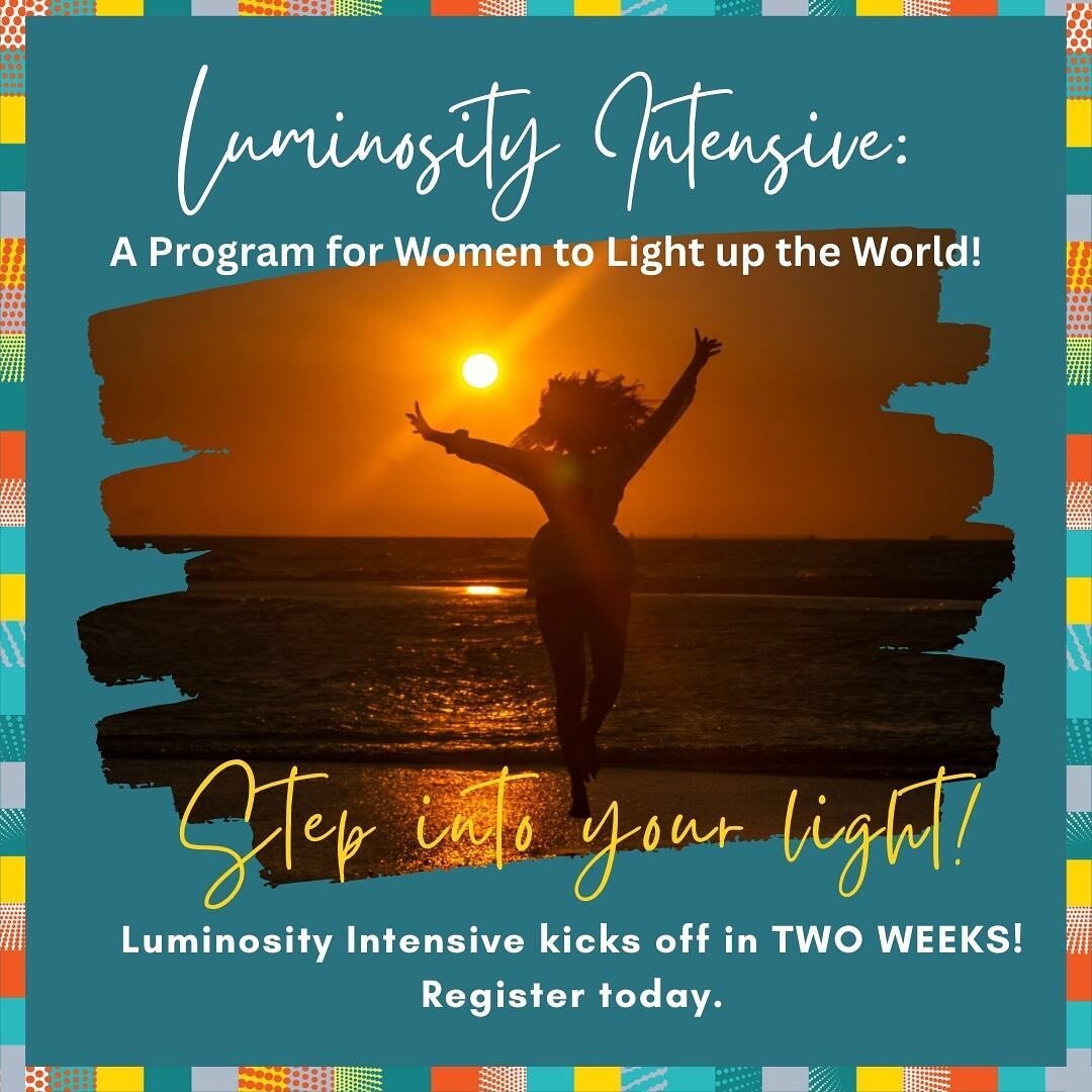 Join Tuesday Rivera for her latest offering of the &ldquo;Luminosity Intensive: A Program for Women to Light up the World.&rdquo; 🔥

The intensive is a transformative 12-week online journey designed specifically for women who are ready to embrace th