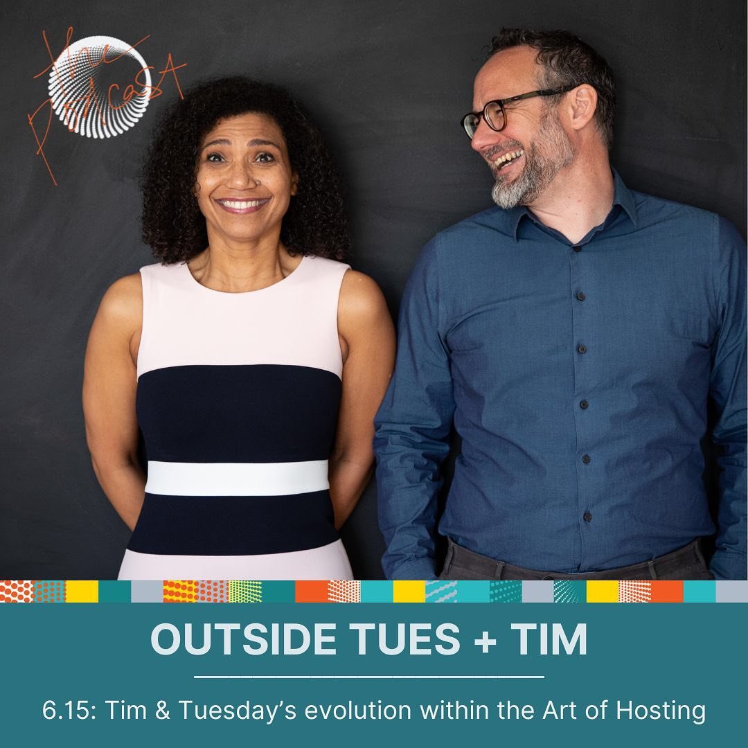 Tim and Tuesday discuss their experience with the Art of Hosting, a global community of practice focused on participatory leadership and problem-solving, where they reflect on their involvement in the community and their evolution within it. They sha