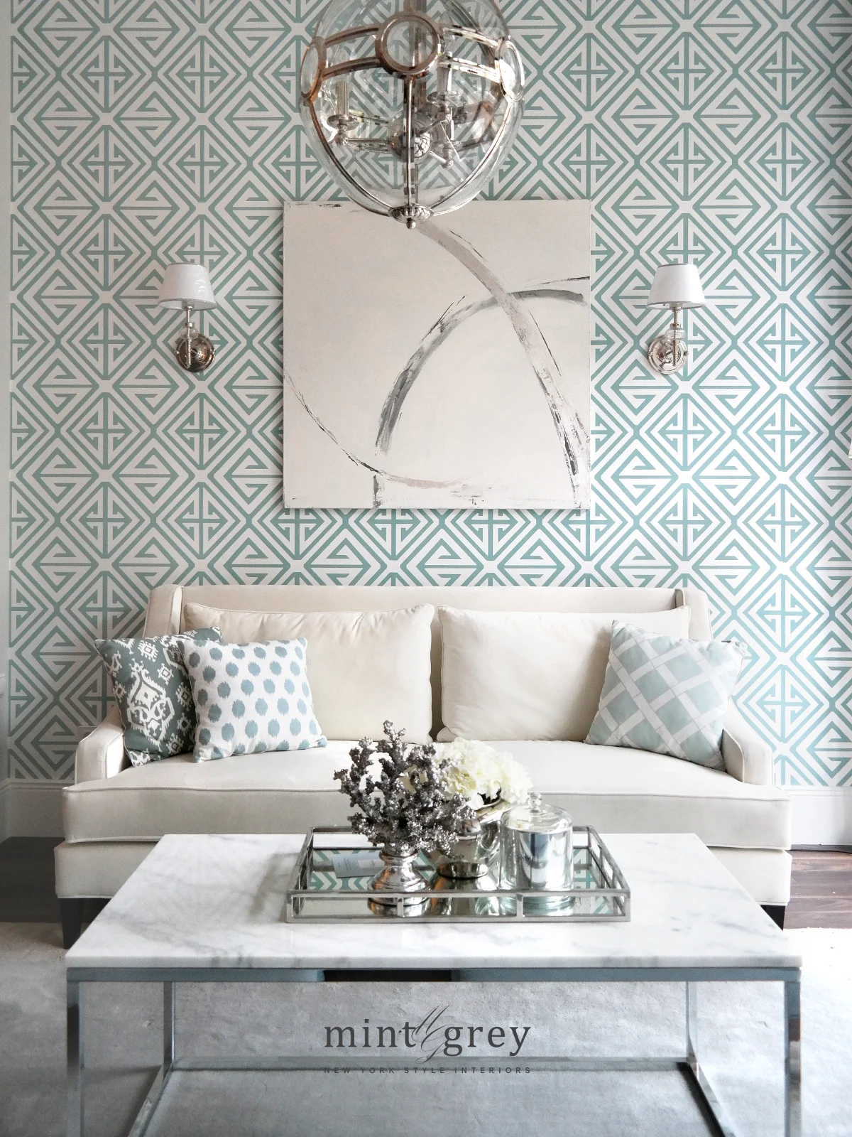 Salon Mint Grey