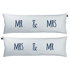 Poduszki "Mr & Mrs"