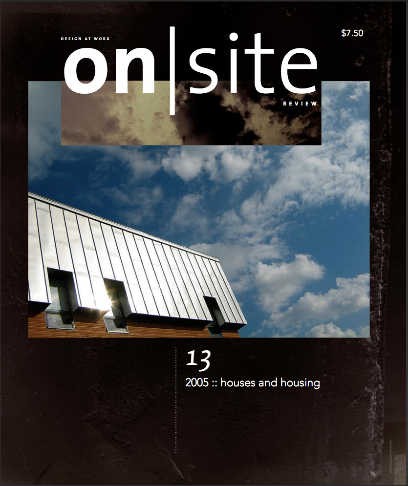 on site 13: housing