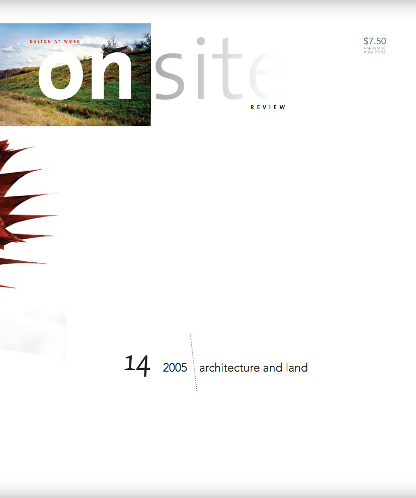 on site 14: land