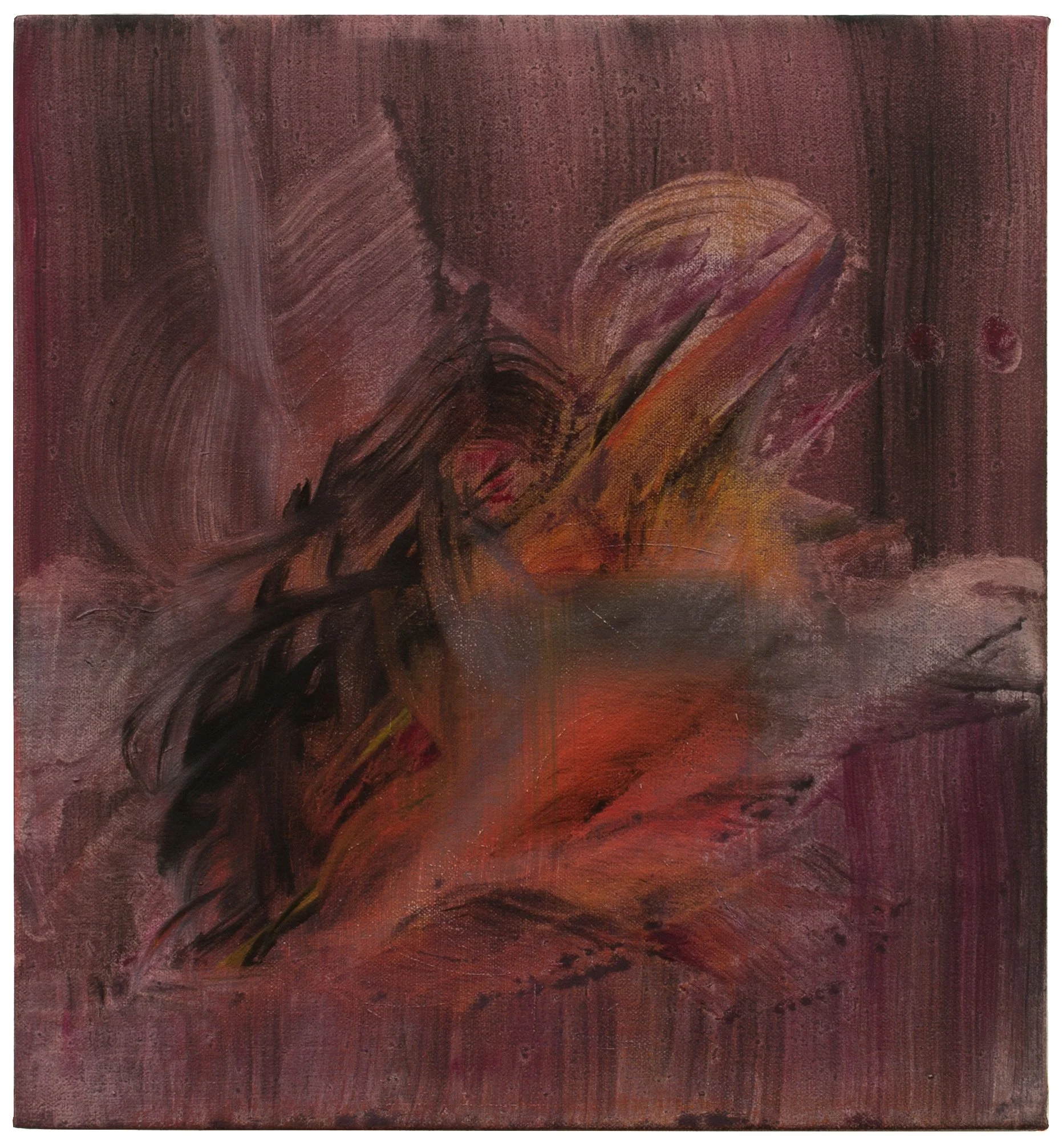 Naomi Lisiki, Fleur des tropiques, 2023, Oil paint on canvas, 11 x 10 1_4 in.jpg