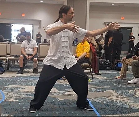 Shifu Aaron Dison demonstrating Chen Taijiquan