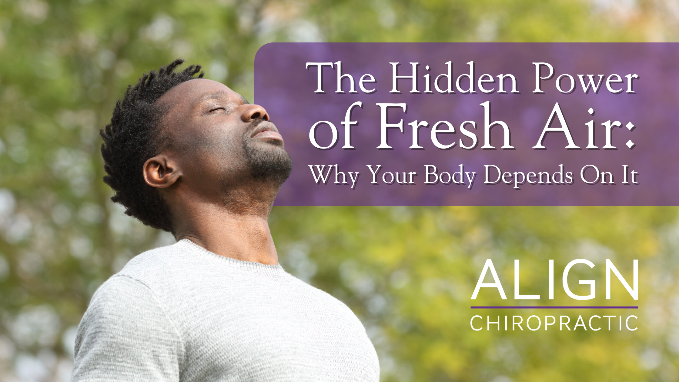The Hidden Power of Fresh Air: Why Your Body Depends on It