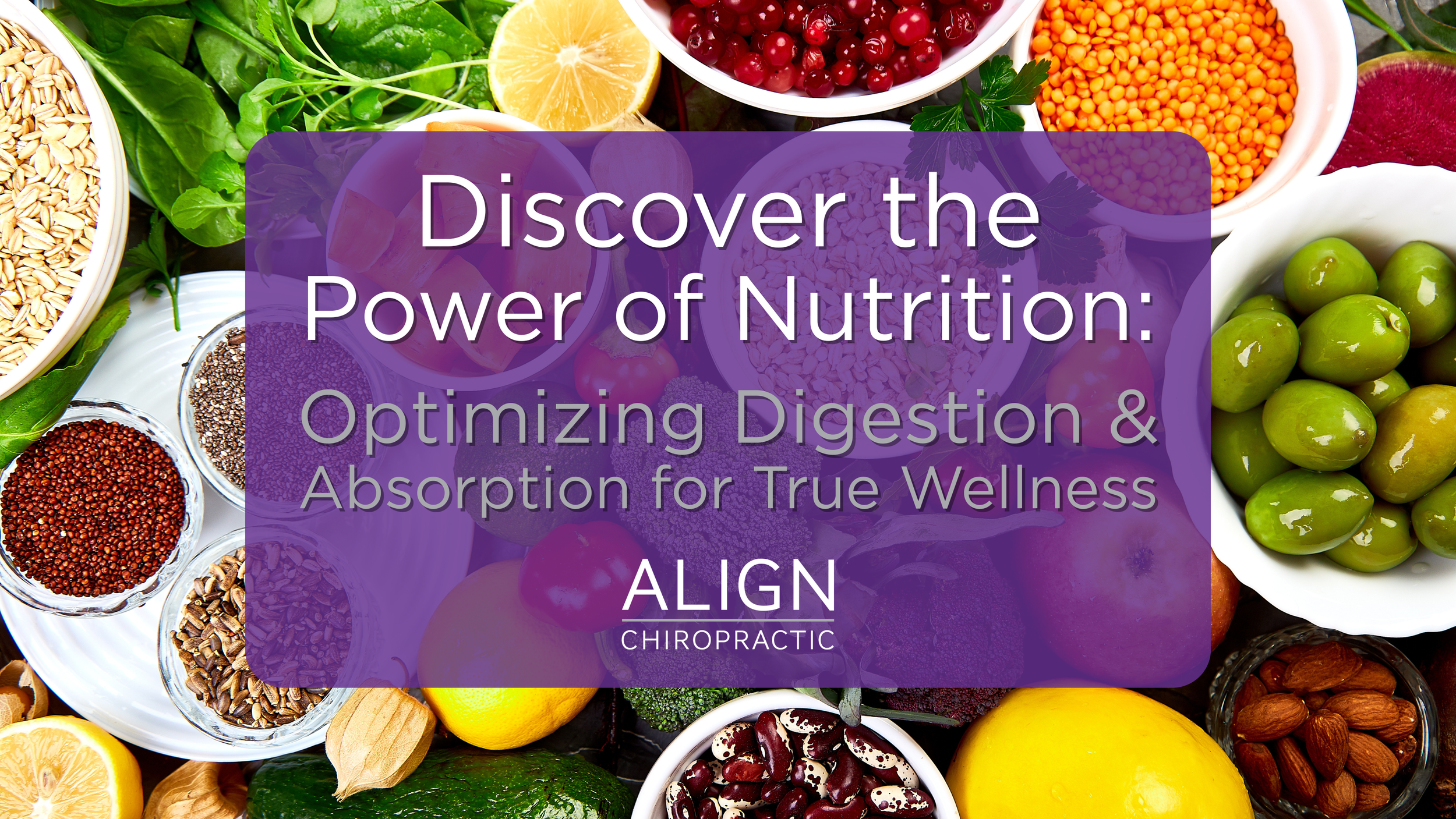 Discover the Power of Nutrition: Optimizing Digestion and Absorption for True Wellness