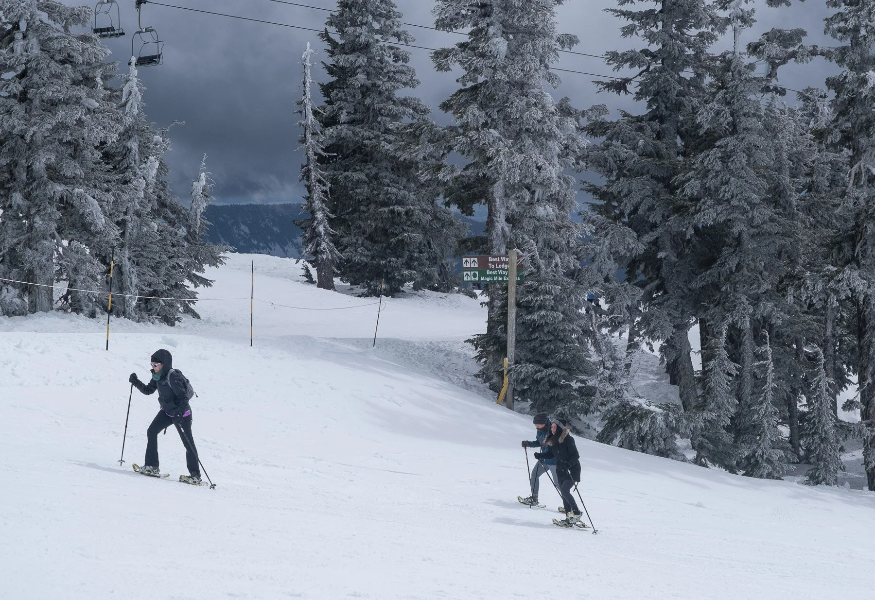 Snowshoeing at Timberline Lodge — Cowley Visuals