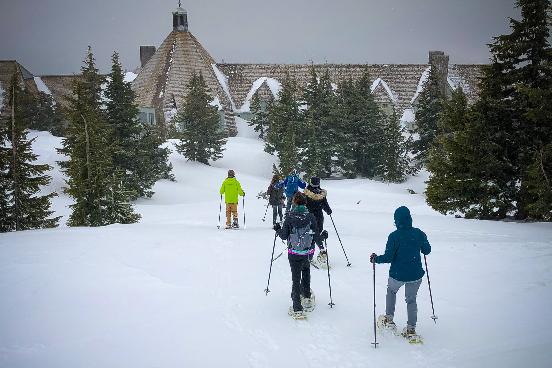 Snowshoeing at Timberline Lodge — Cowley Visuals