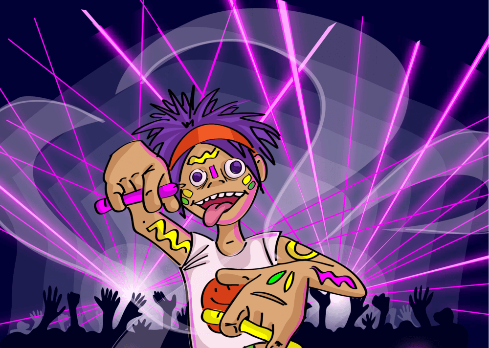 Glowstick Avenger