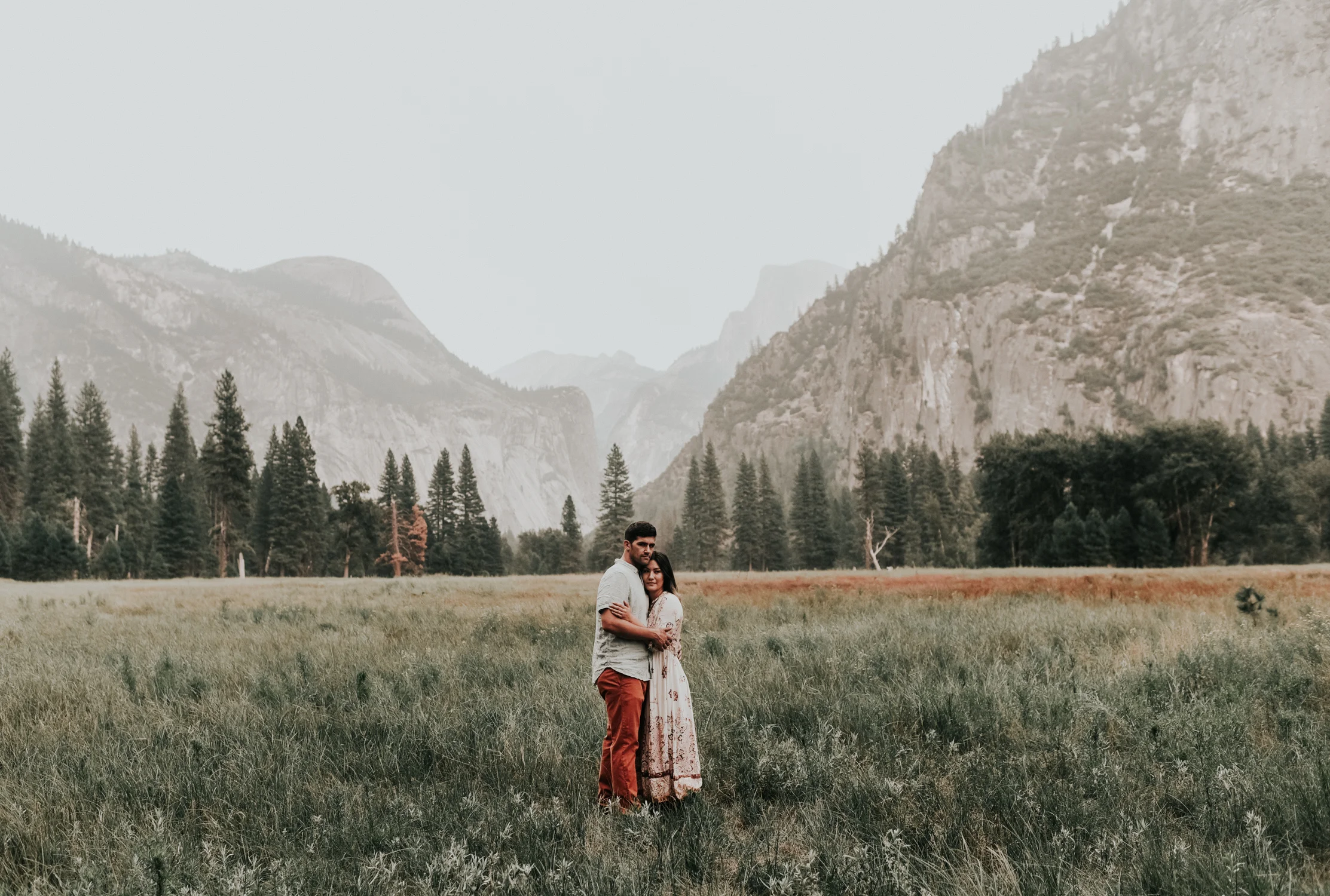 Yosemite Engagement Lindsay 6Dennison-5BWMountain.jpg