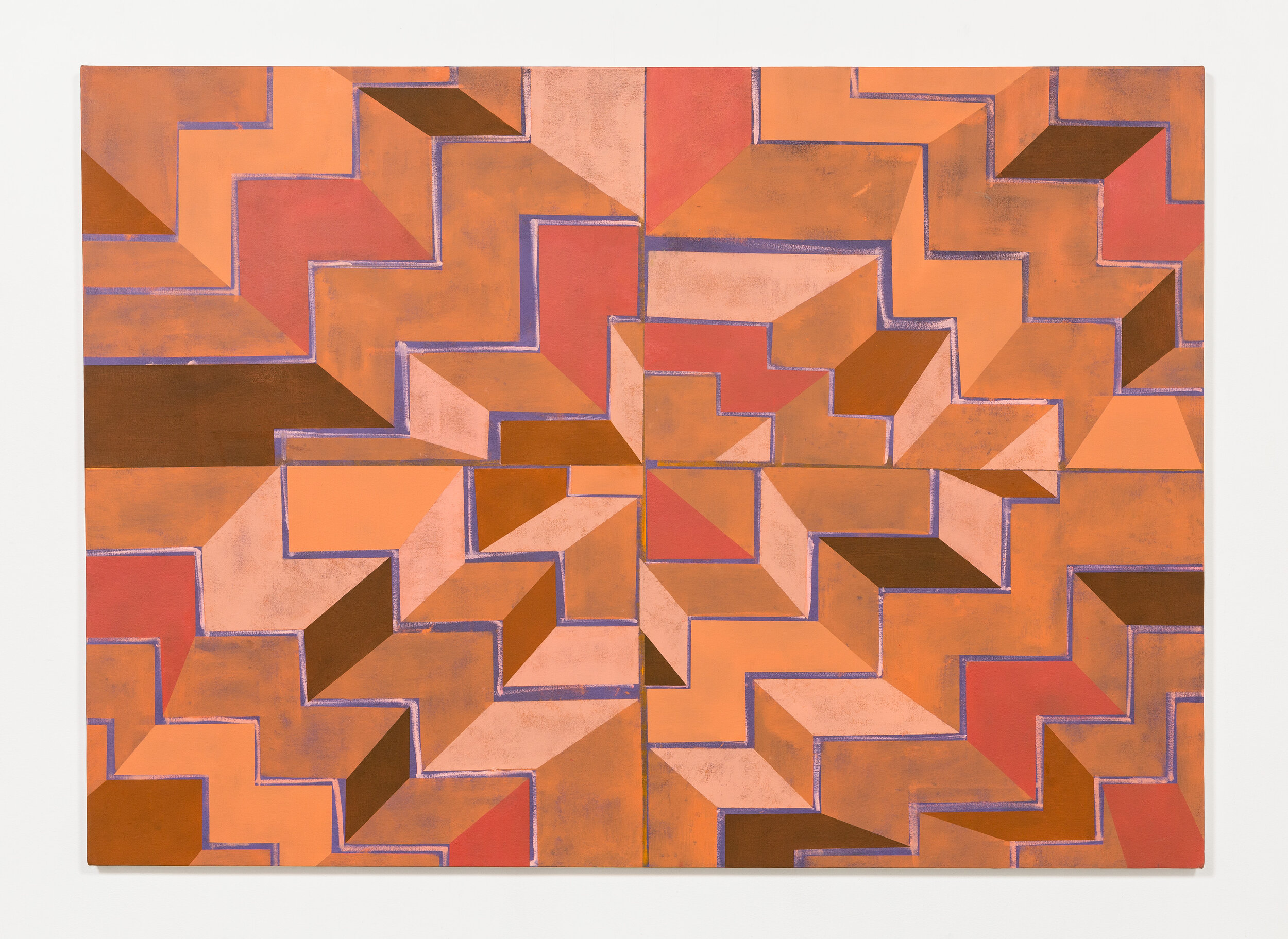 Sortes,  oil on canvas, 60” x 84”, 2015