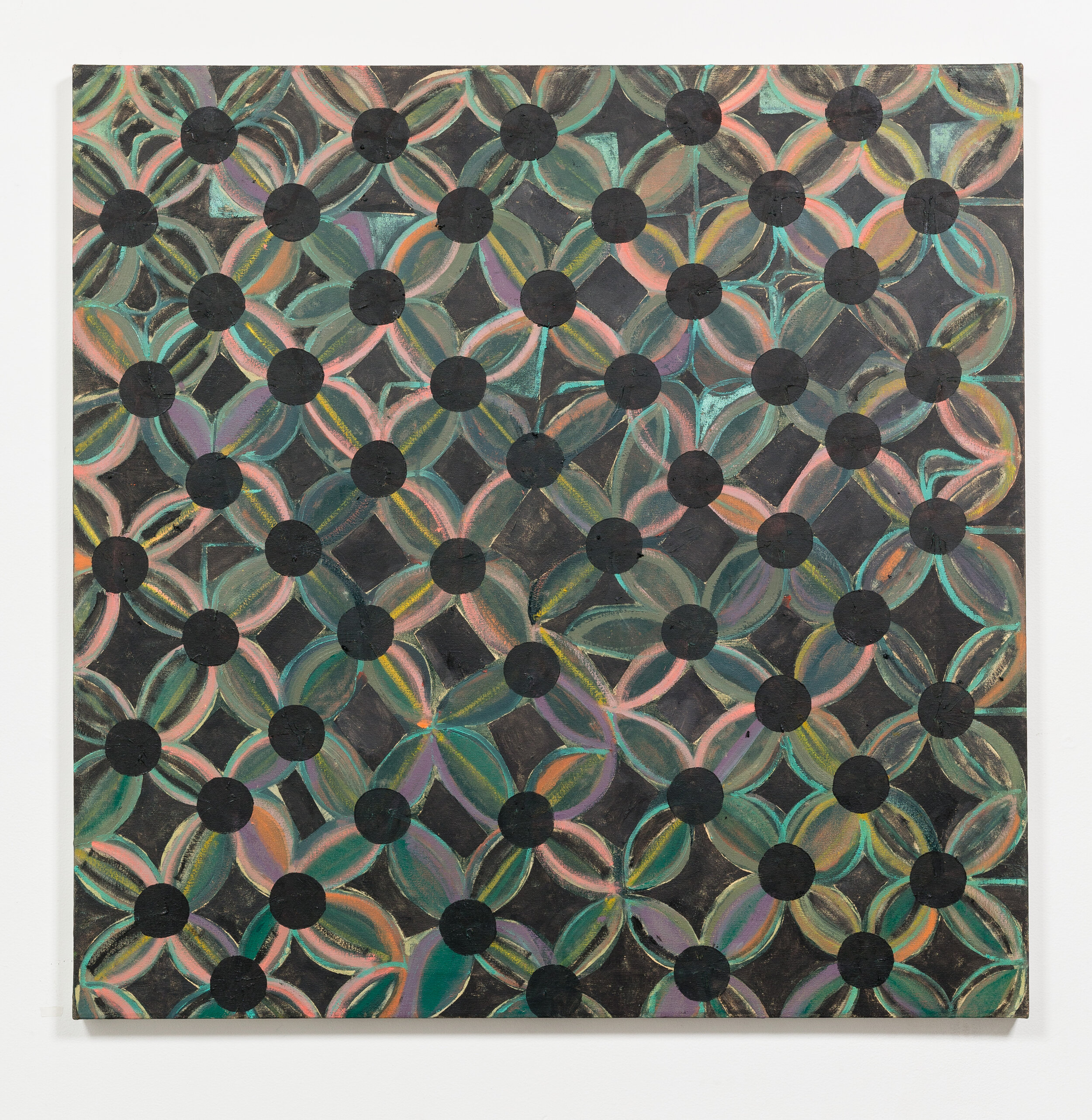 Snares, oil on canvas, 60" x 60", 2015