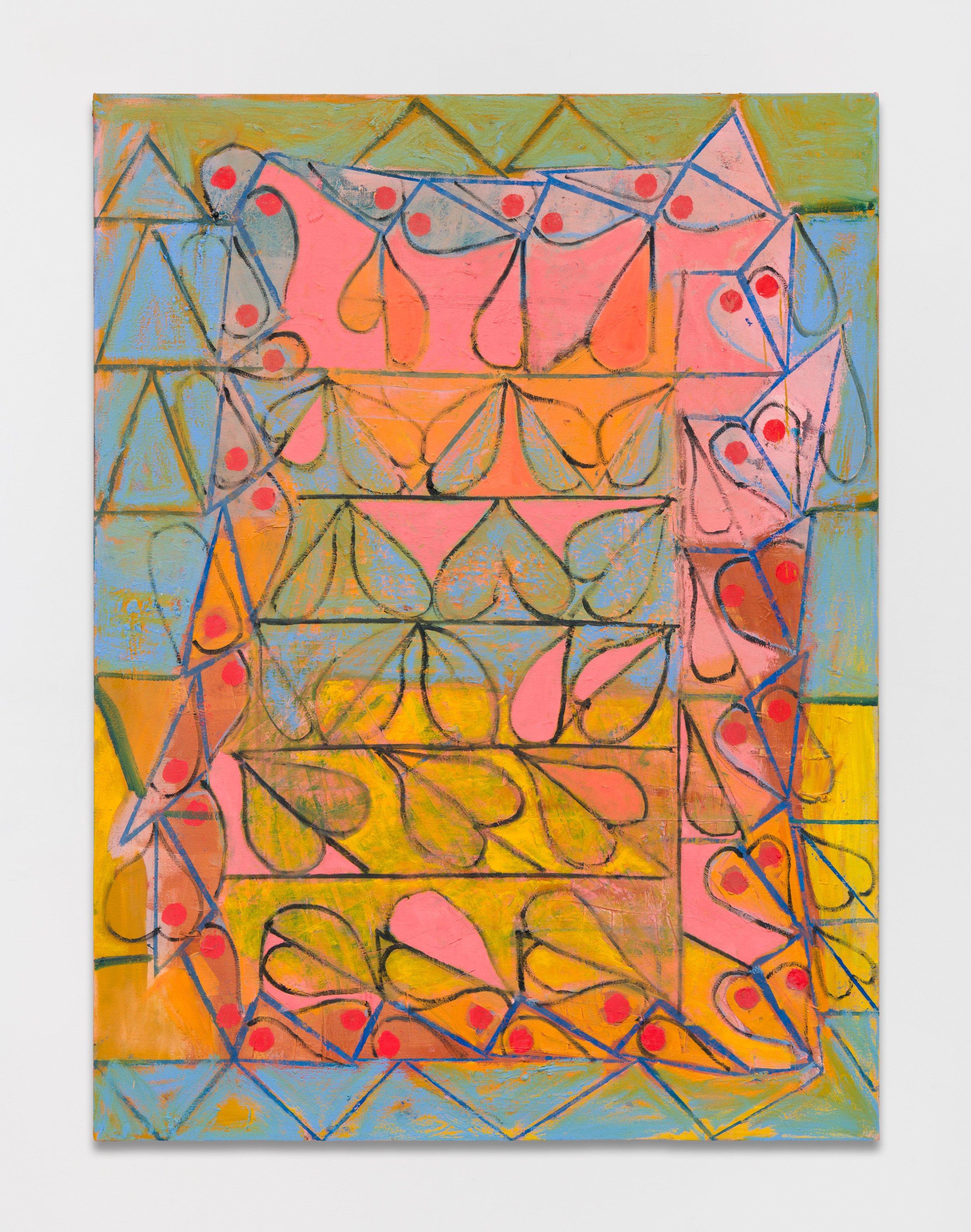 Untitled, oil on canvas, 40" x 30", 2025