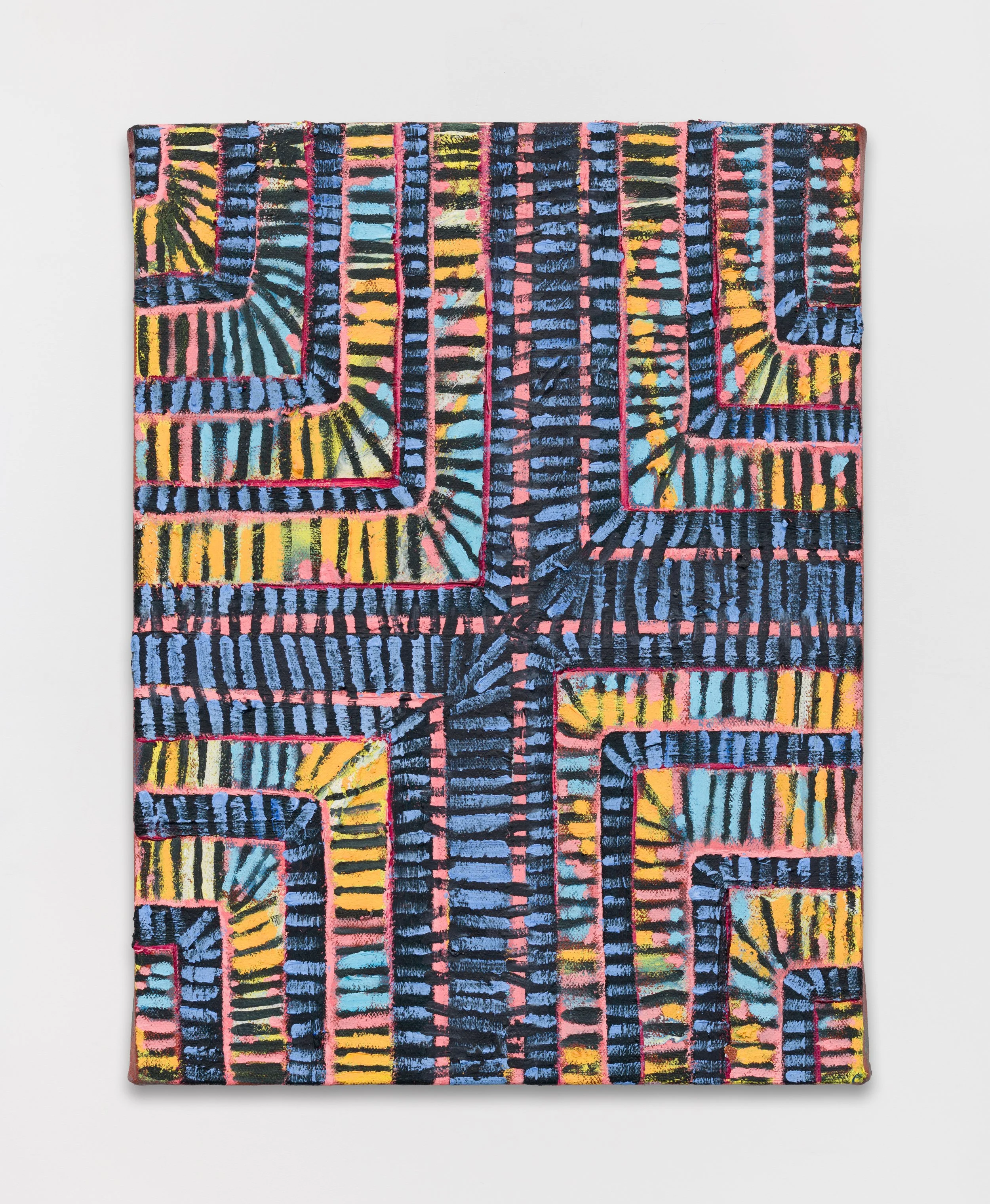 B Dial, 13" x 10", oil on canvas, 2025