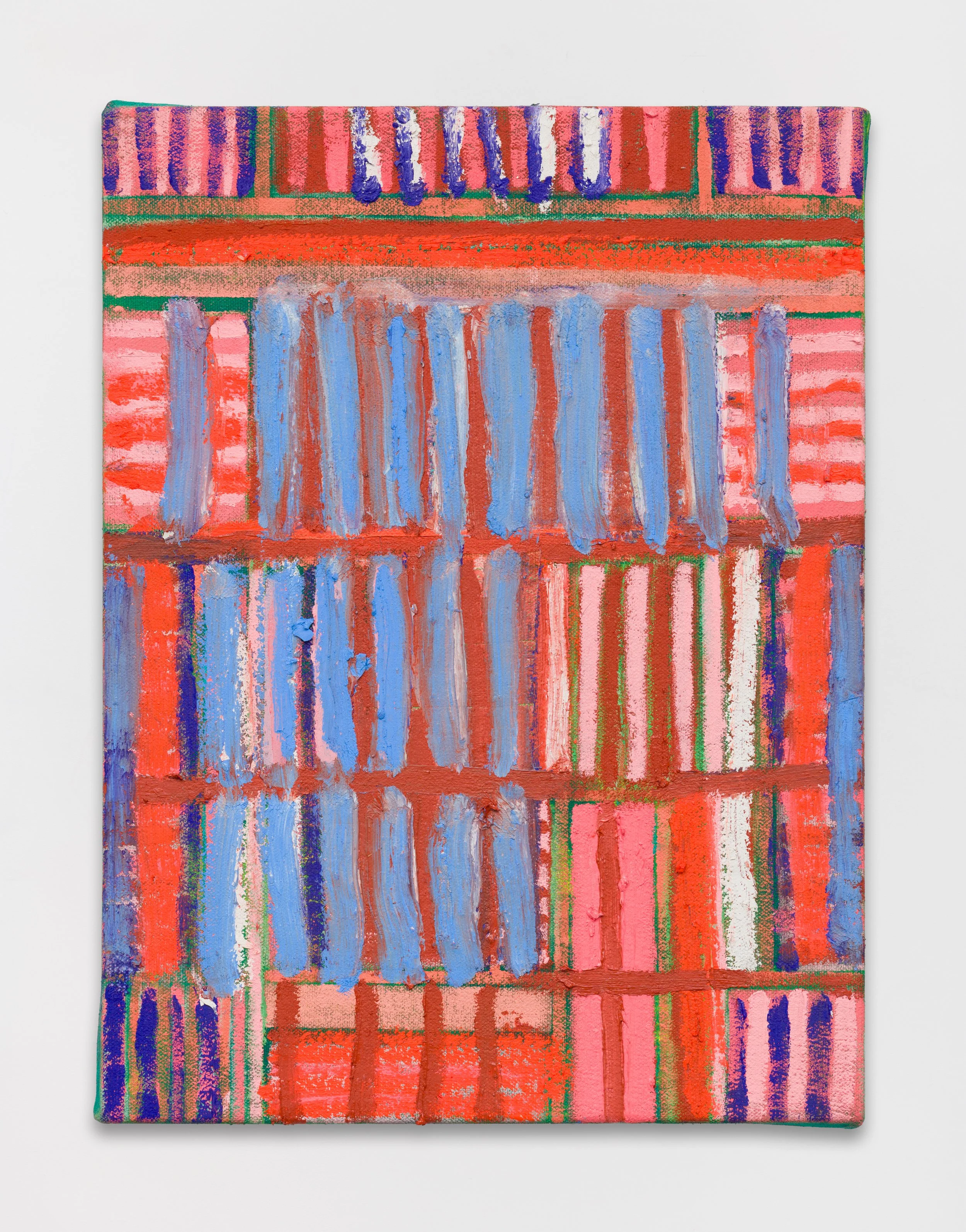 Building On, oil on canvas, 13" x 10", 2025