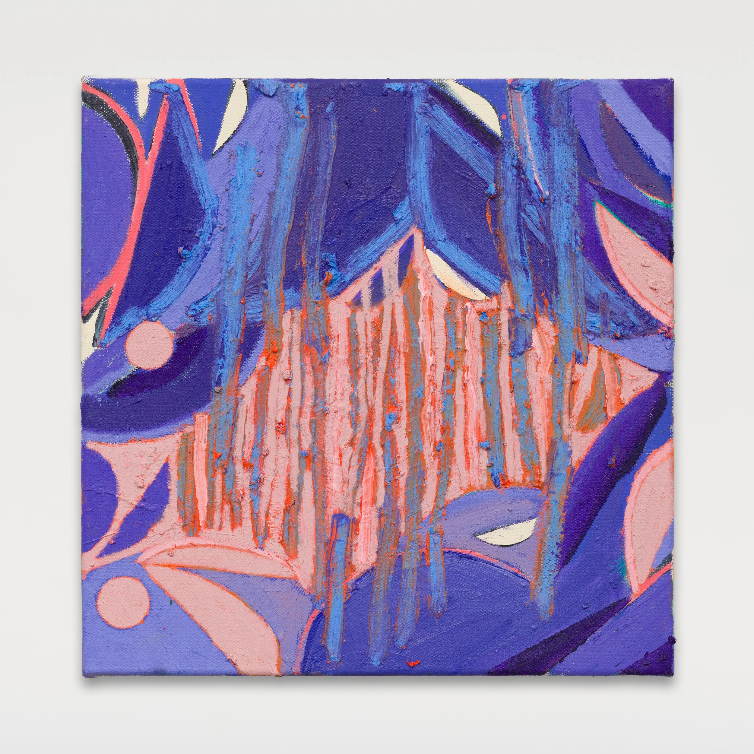 Dugout, oil on panel, 12" x 12" 2025