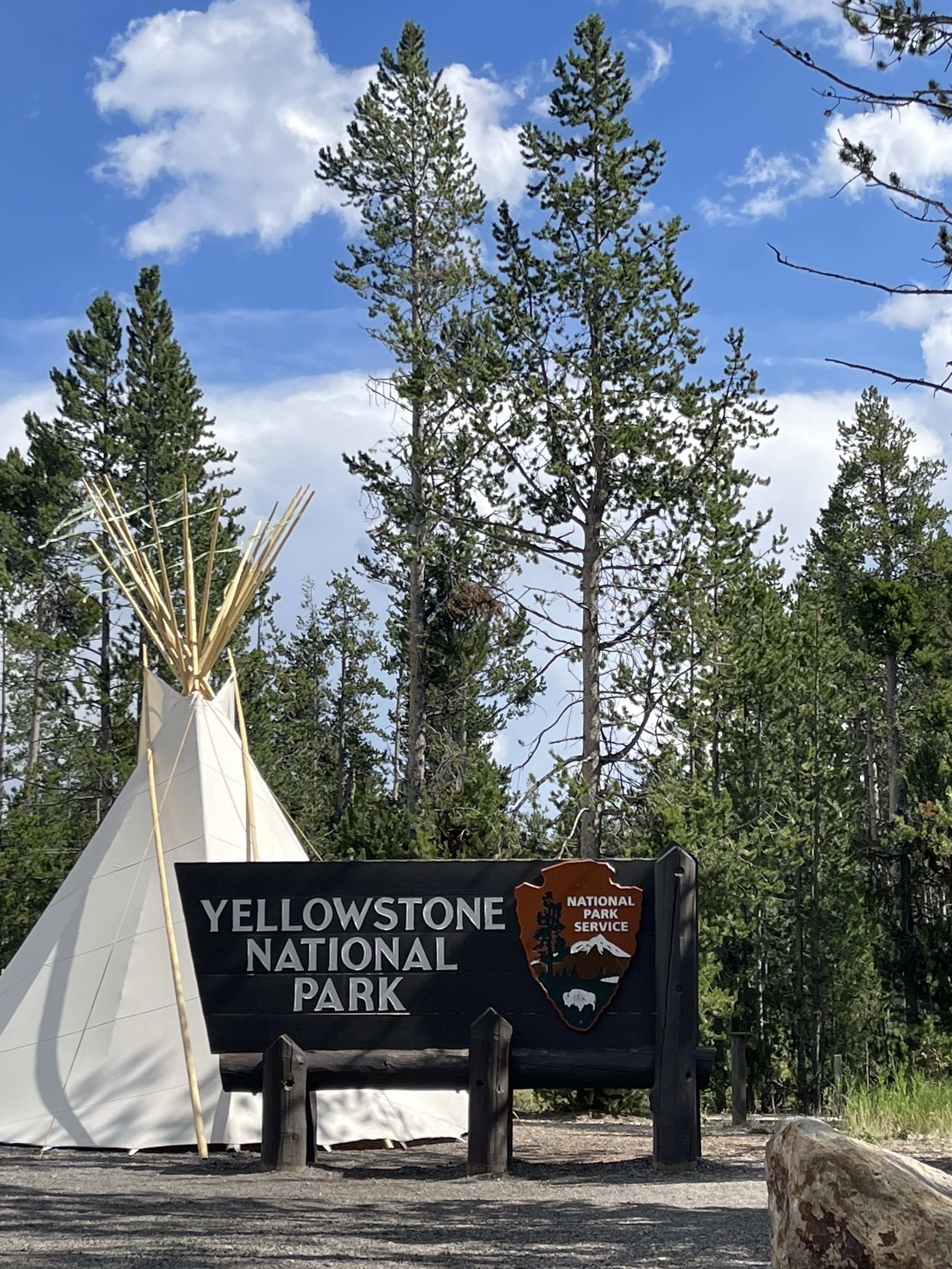 West Yellowstone Entrance Teepee