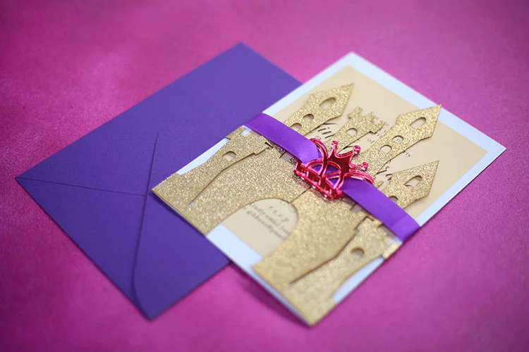 Laser cut invitations are very impressive. We have made them for individuals and small businesses. We can create a design for you, or you can give us your own design for us to laser cut.