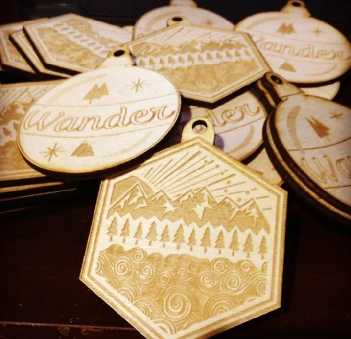 Custom Wood Ornaments