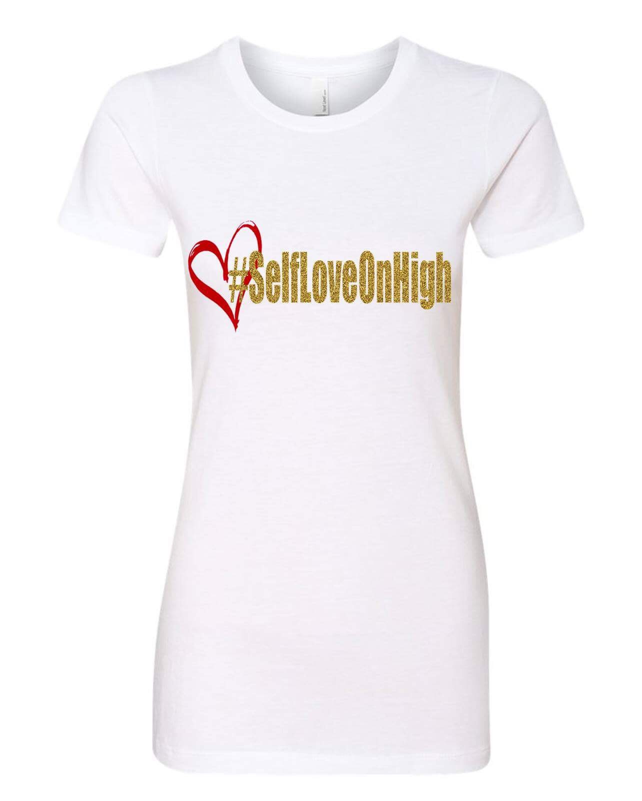 Blinged Out #SelfLoveOnHigh❤️ T-Shirt Dress