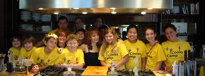 On the scene at a cooking camp, one of many specialty camps that Everything Summer has evaluated.
