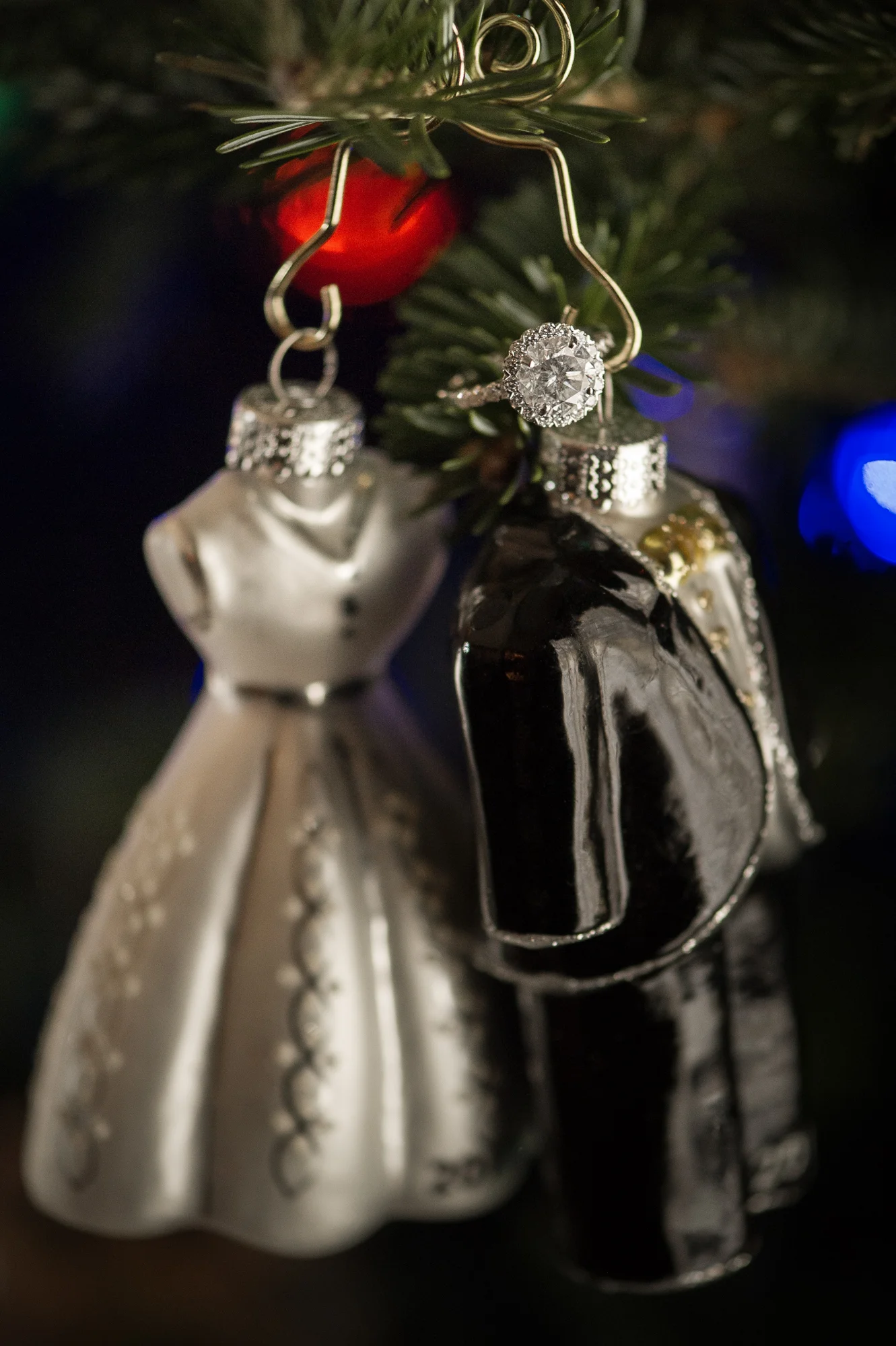 Found this ornament on the Christmas tree in the living room. How apropos.