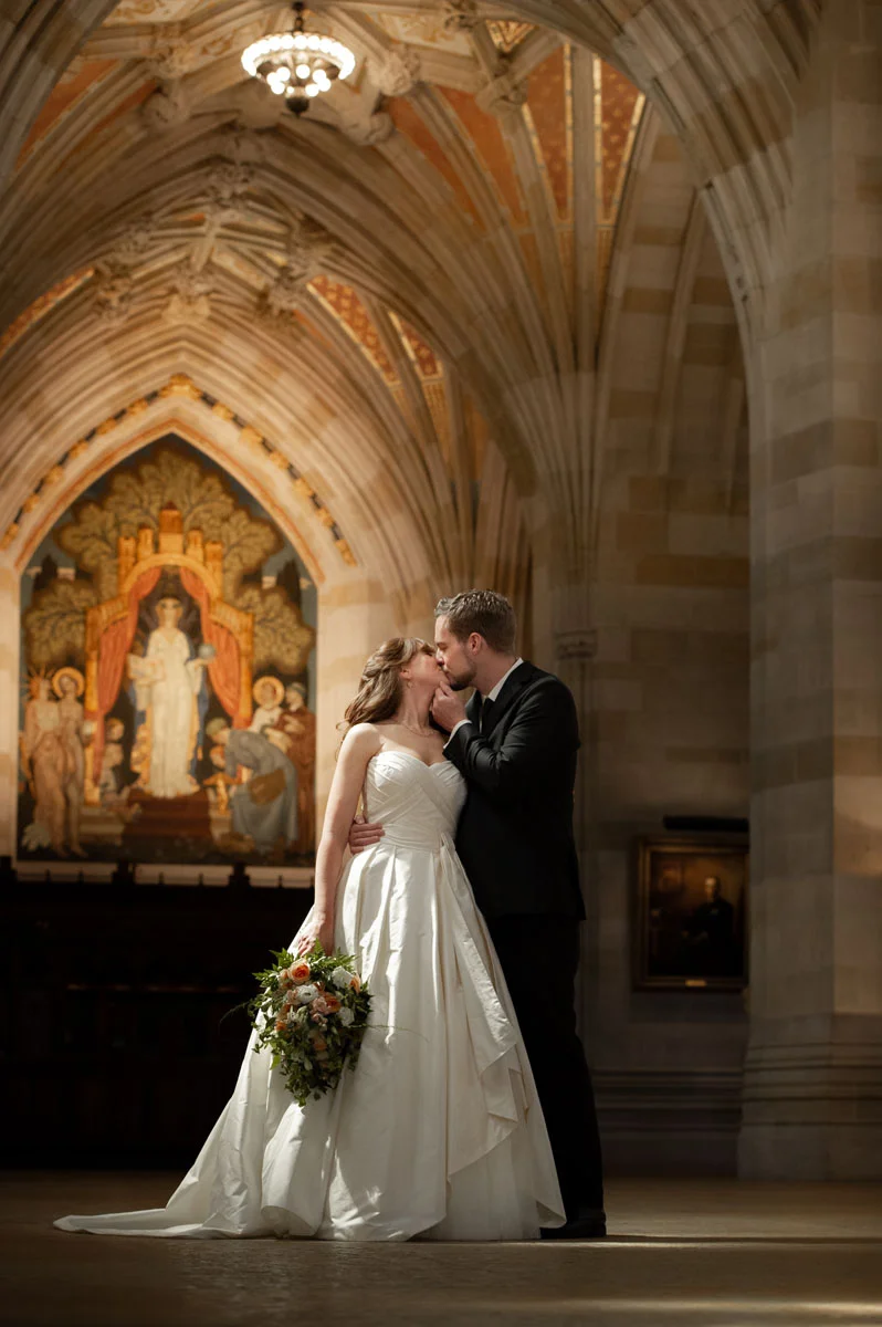 Inside Sterling Memorial Library, Yale University, New Haven, CT