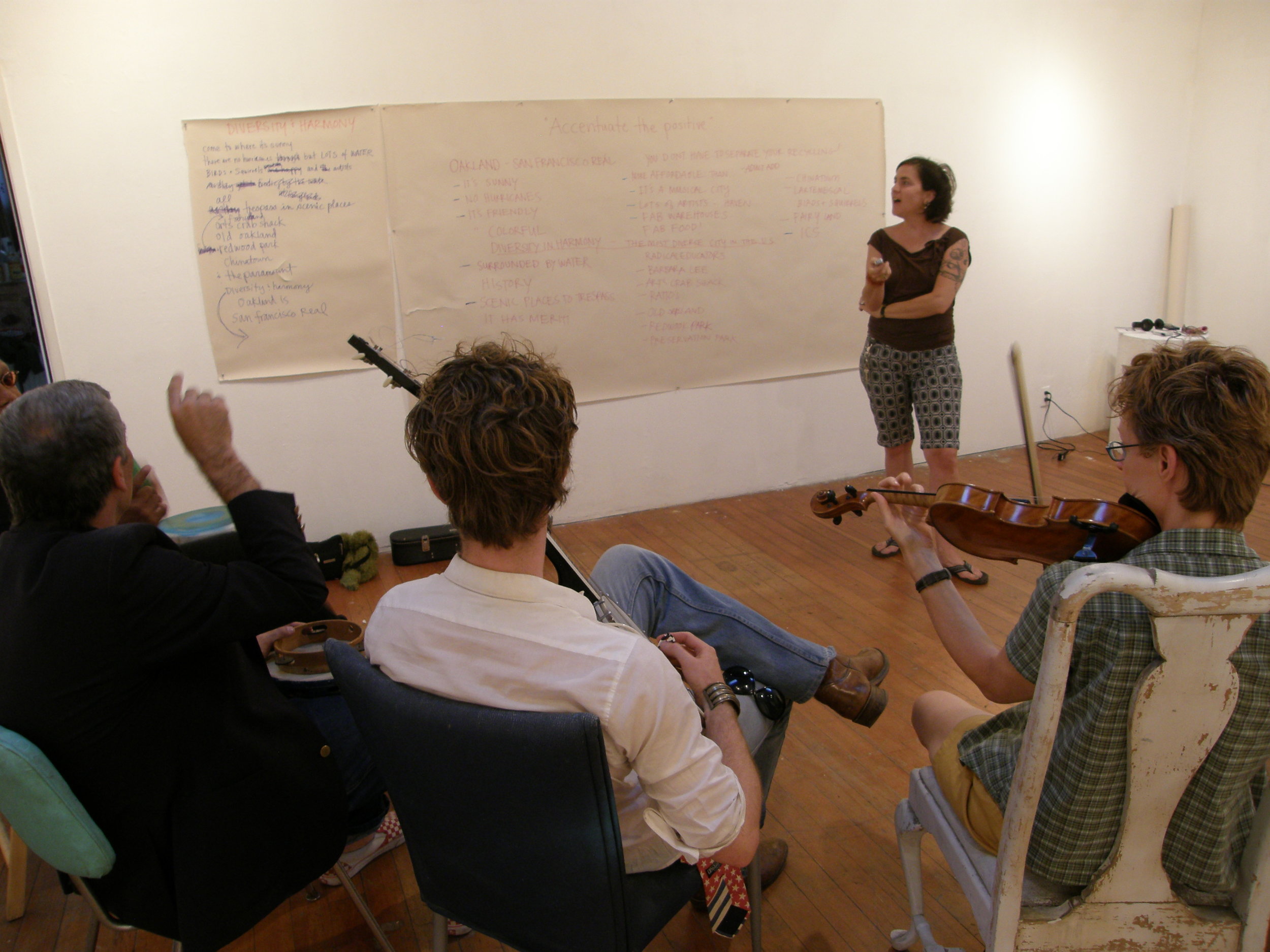  Oakland Jingle Orchestra Songwriting Session 