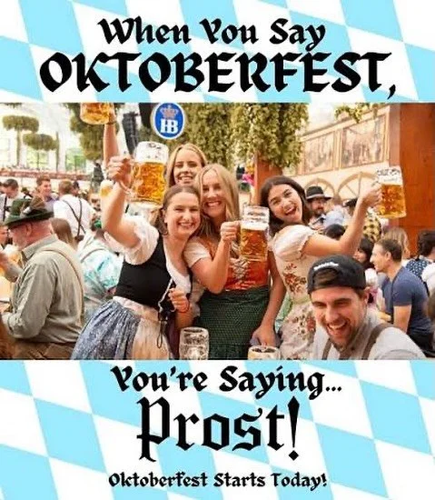 The Oktoberfest menu is on our website!! #tiffanystapandgrill