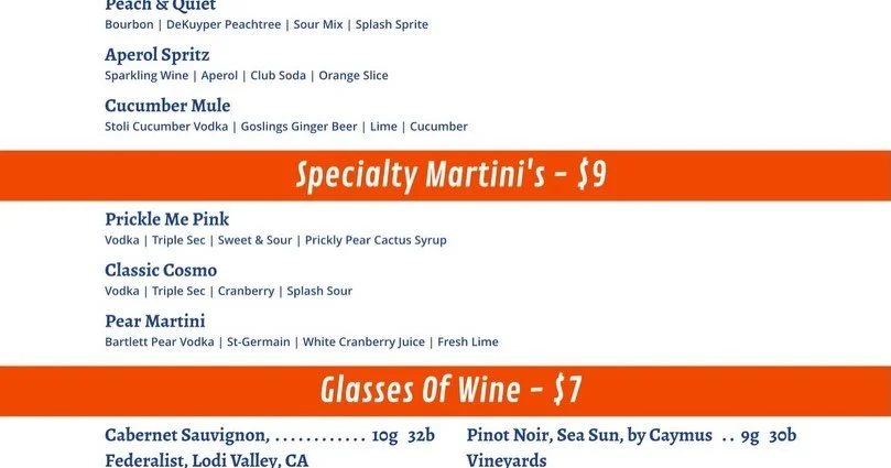 Happy Hour from 4-7 Today!  Relax, Unwind &amp; Enjoy!  #tiffanystapandgrill