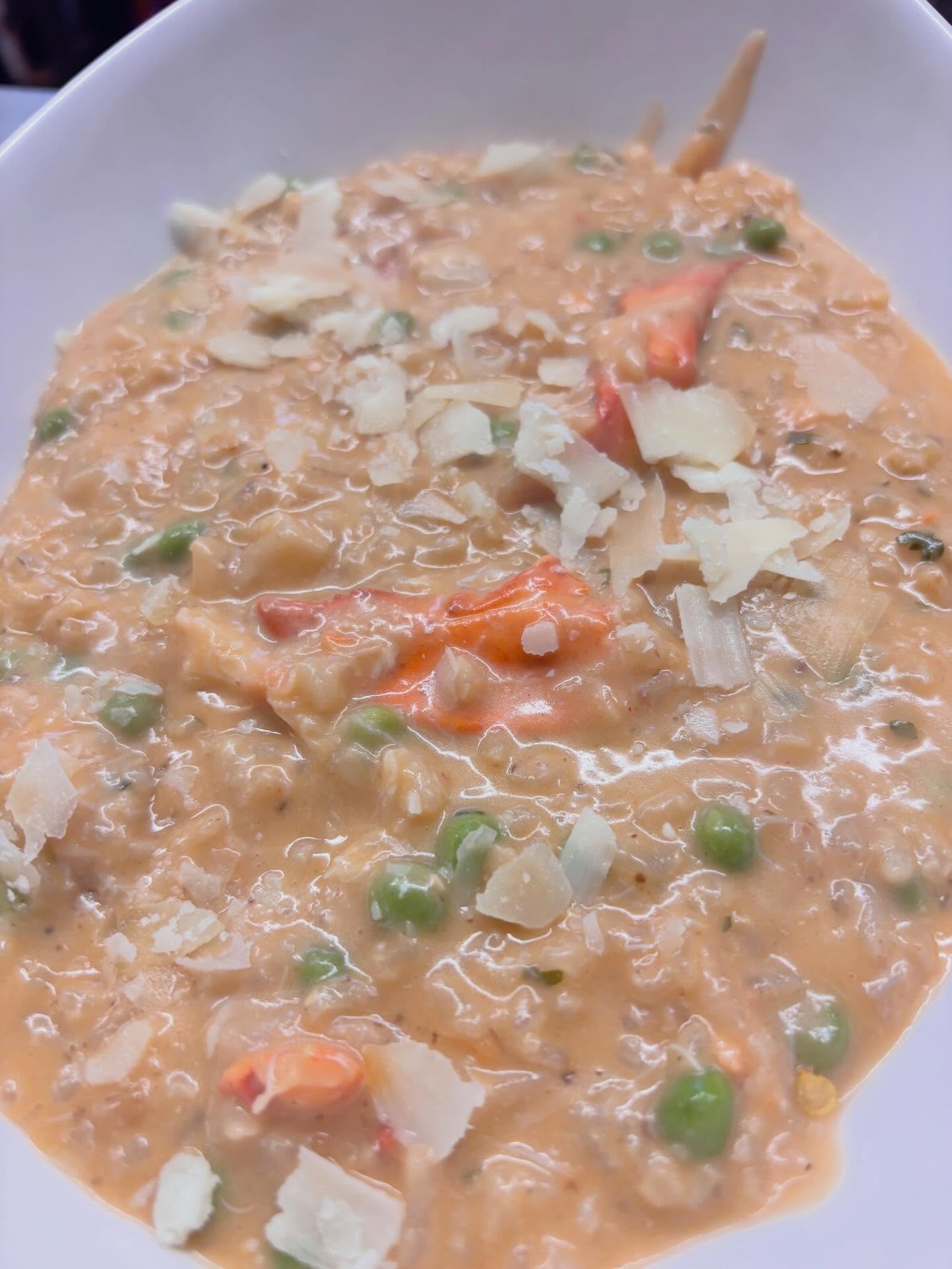 Lobster Risotto.  #lobsterlovers #tiffanystapandgrill