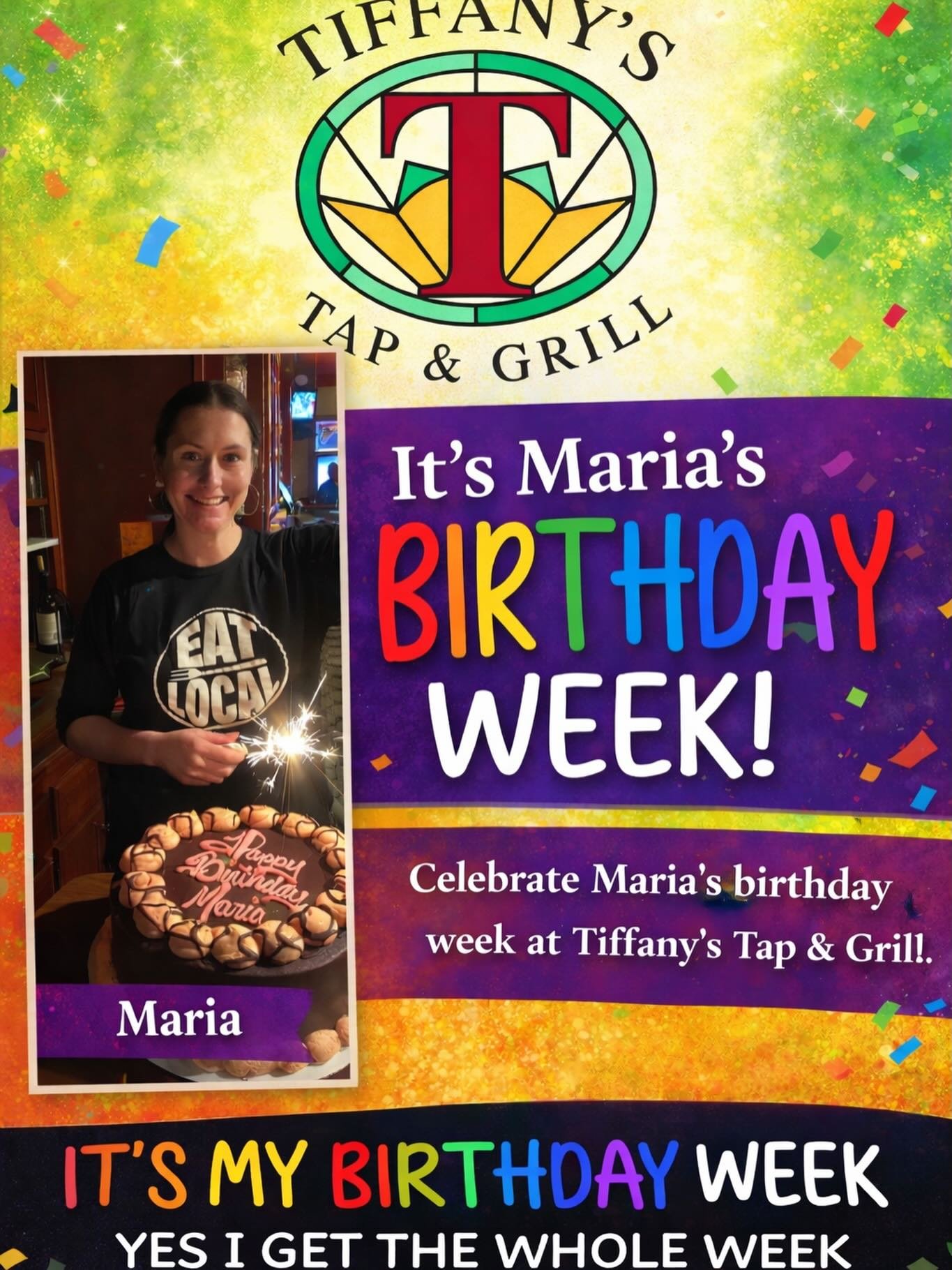 Everyone&rsquo;s Favorite Bartender!  #tiffanystapandgrill