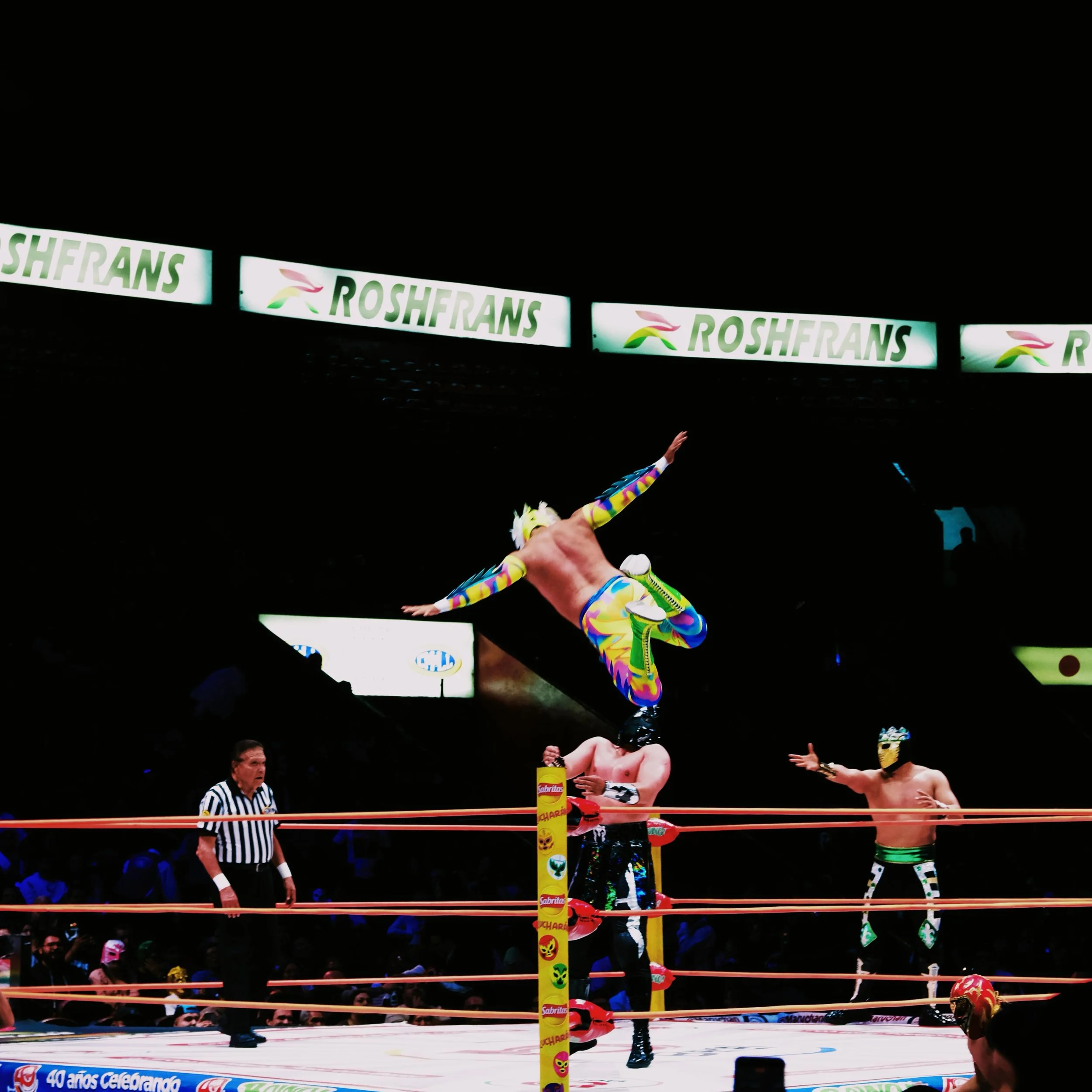 🐒 one thing about La Lucha is that you have to be able to talk that shitttttt 🙊  #luchalibremexicana #luchalibrem&eacute;xico #martesdelucha