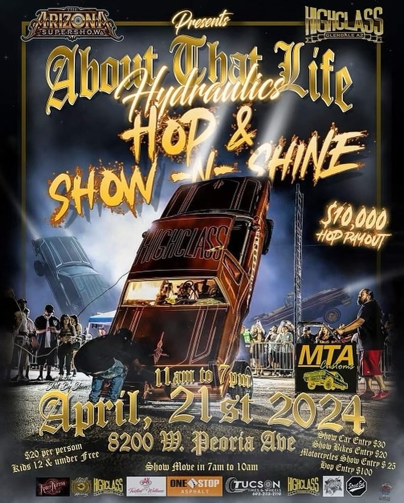 The @About_That_Life_Hydraulics Hop &amp; Show-N-Shine Is Going Down Today!