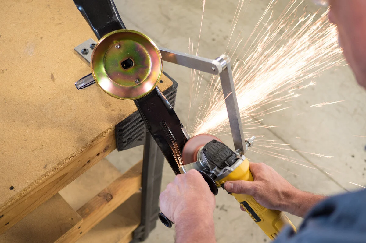 Sharpening Tool Push Reel Mower Sharpening Kit Push Mower Cylinder