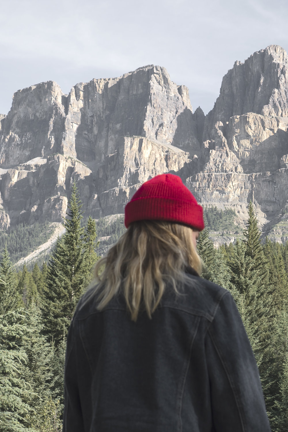 Lisa Beggs Red Beanie in Canada