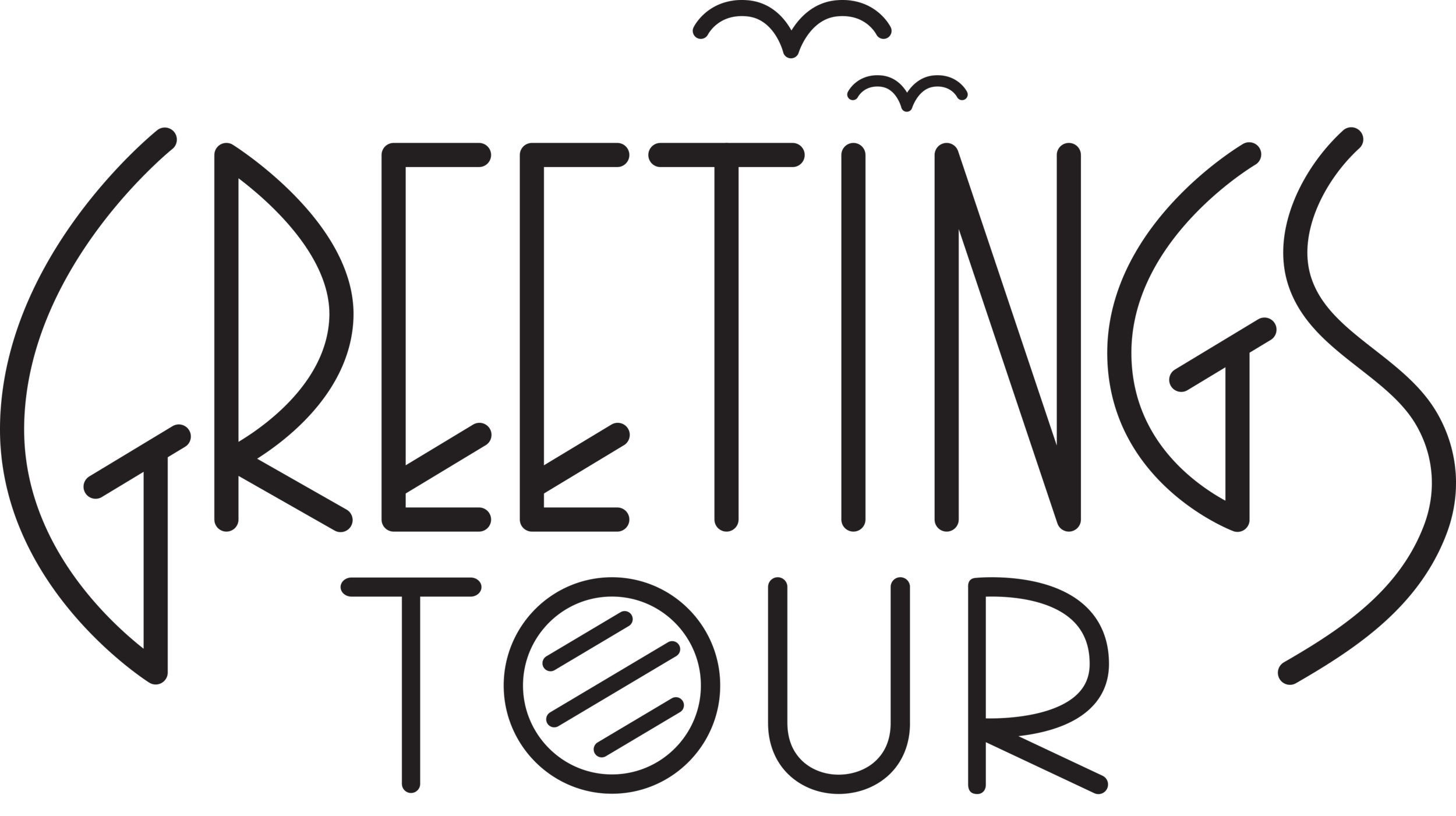 Greetings Tour - Postcard Mural Artists