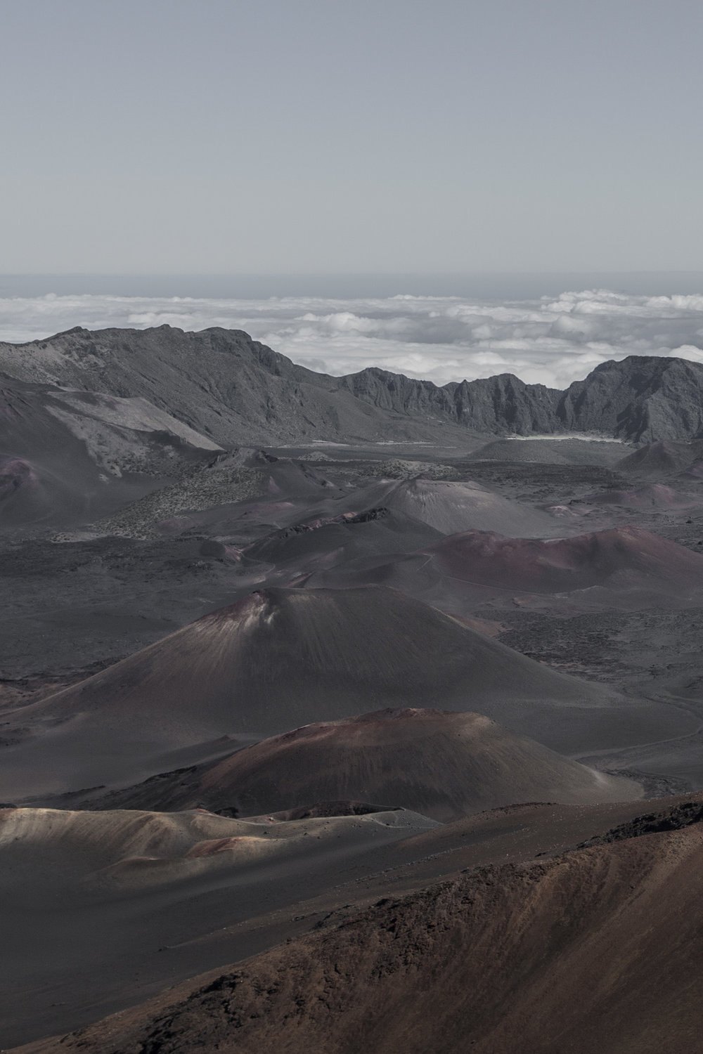 Hawaiian Volcano Landscape by Lisa Beggs