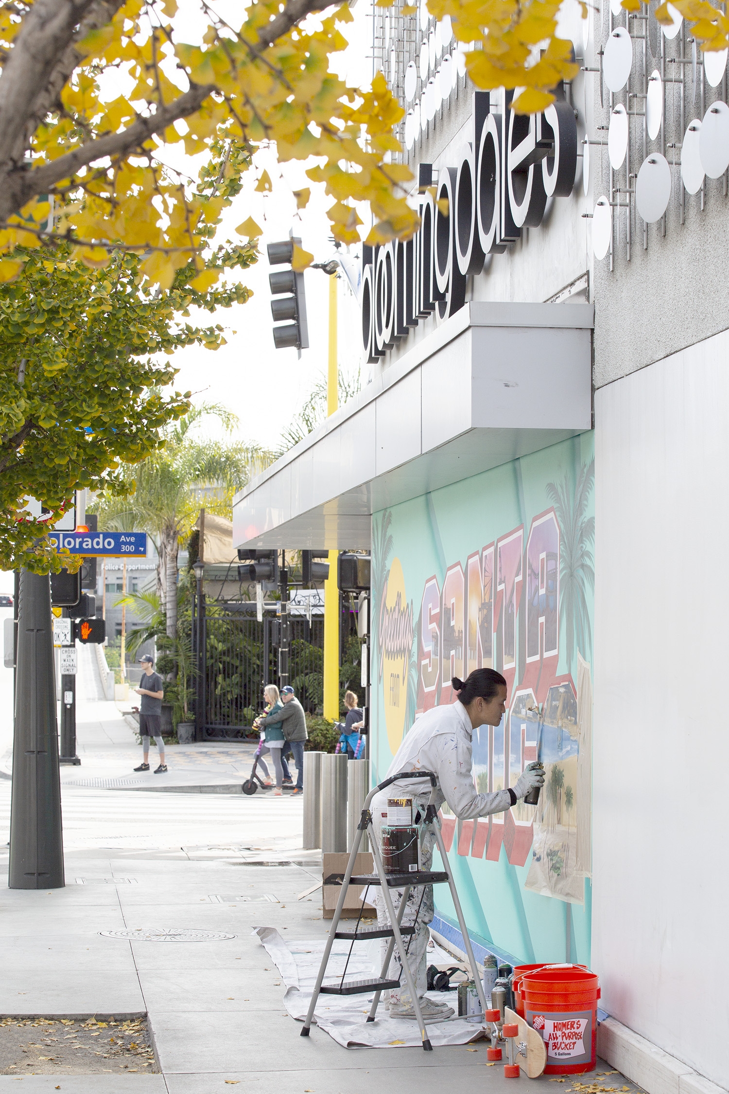 Bloomingdale's Mural in Santa Monica