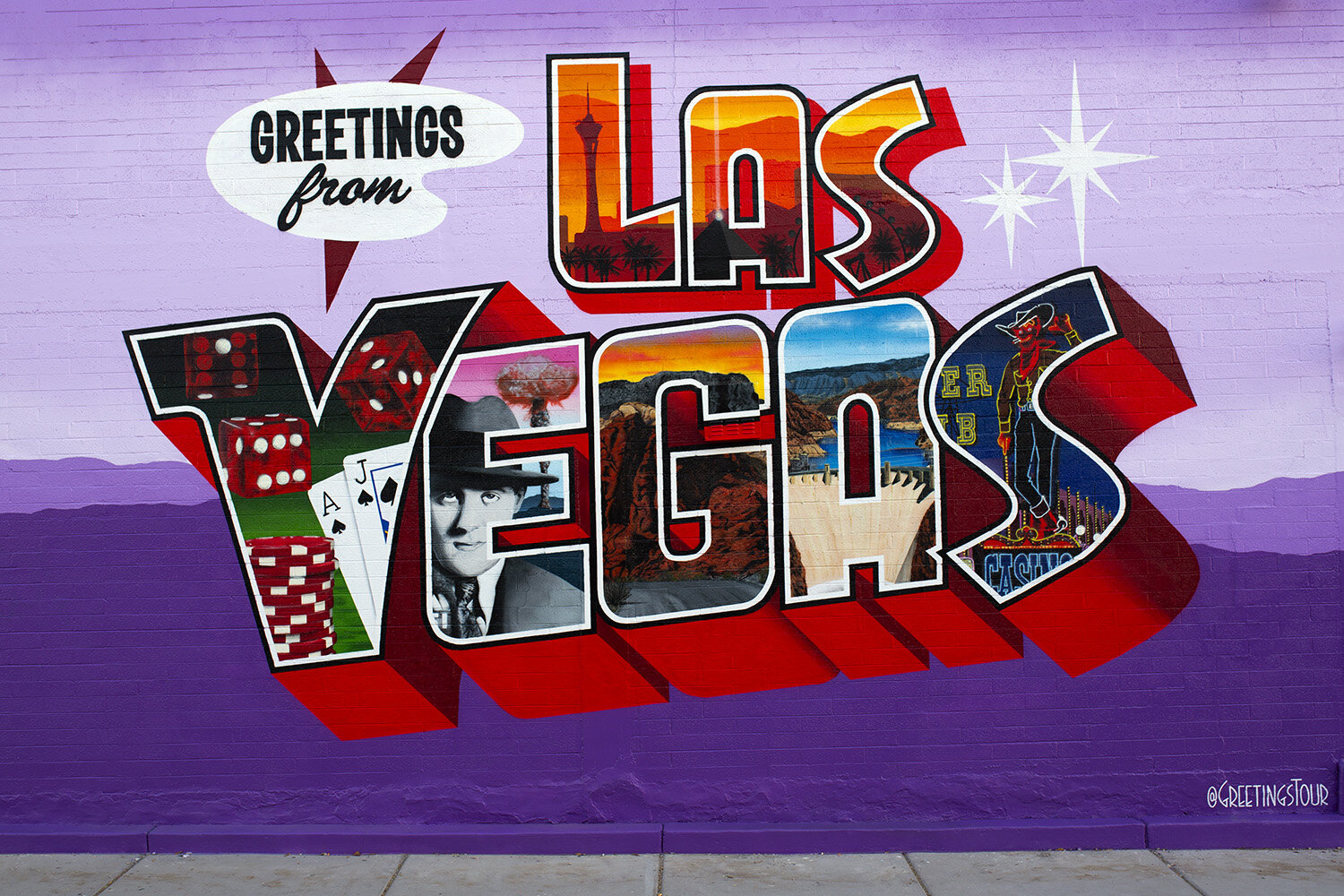 Las Vegas Strip At Night Wall Mural - Murals Your Way