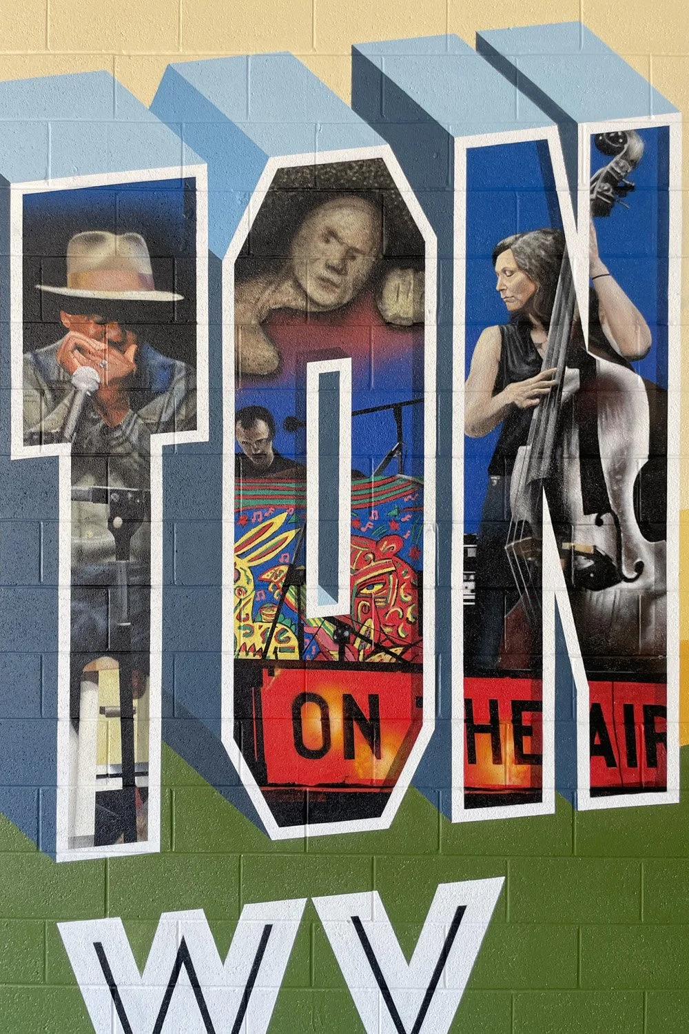 Charleston West Virginia Community Postcard Mural - Downtown ...