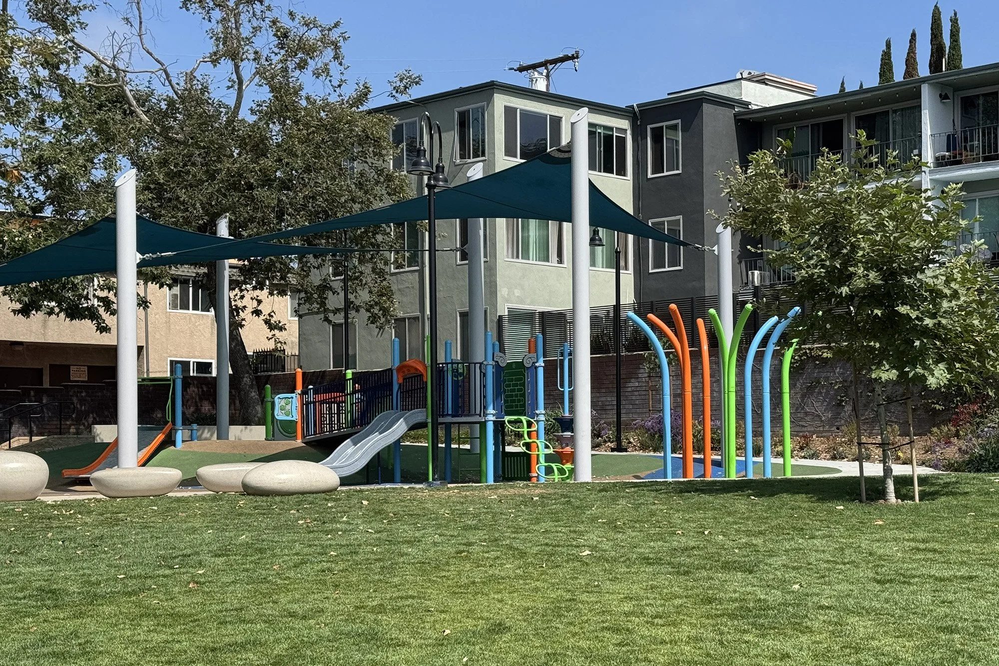 Hillbrook Park Site Visit Before Mural